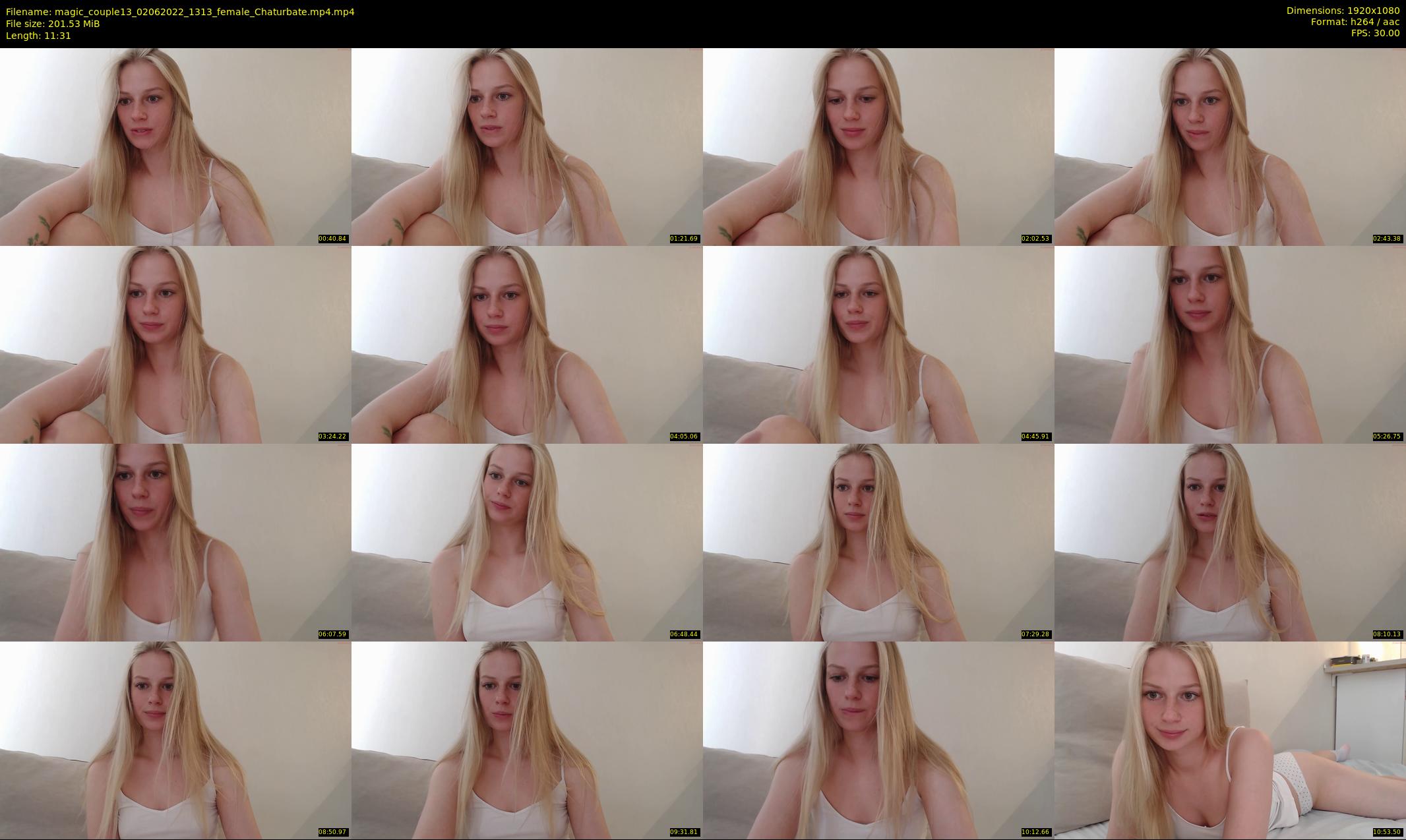 magic_couple13 — 12 minute Chaturbate couple cam show recording, 1080p, Jun 2, 2022