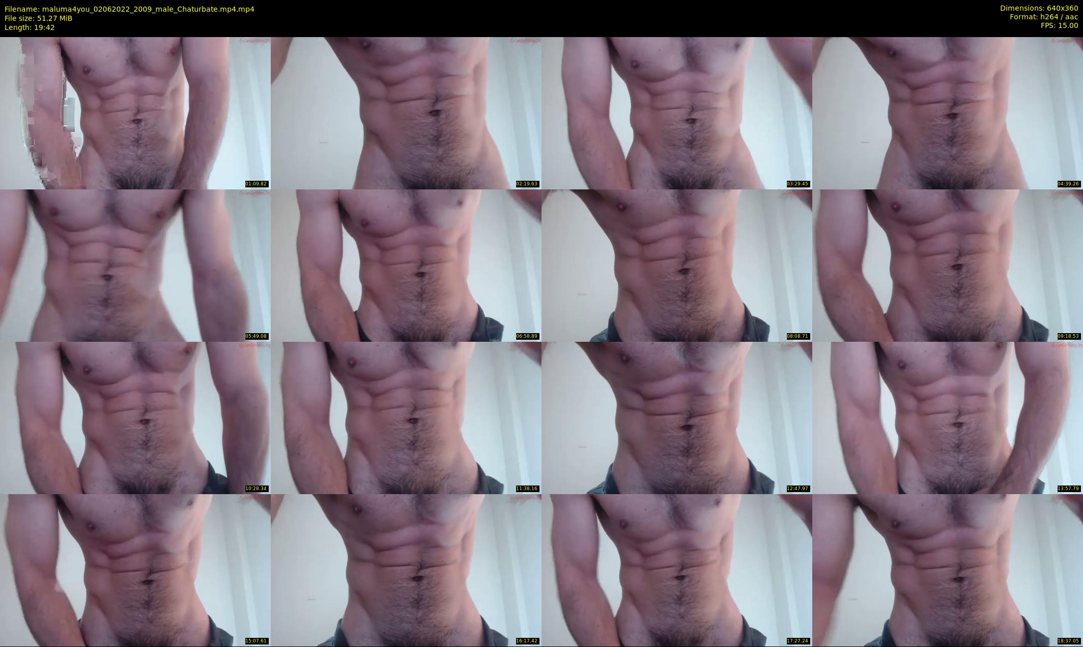 maluma4you — 20 minute Chaturbate male cam show recording, 360p, Jun 2, 2022