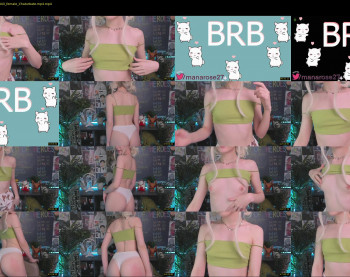 mana_rose — 54 minute Chaturbate female cam show recording, 1080p, Jun 3, 2022