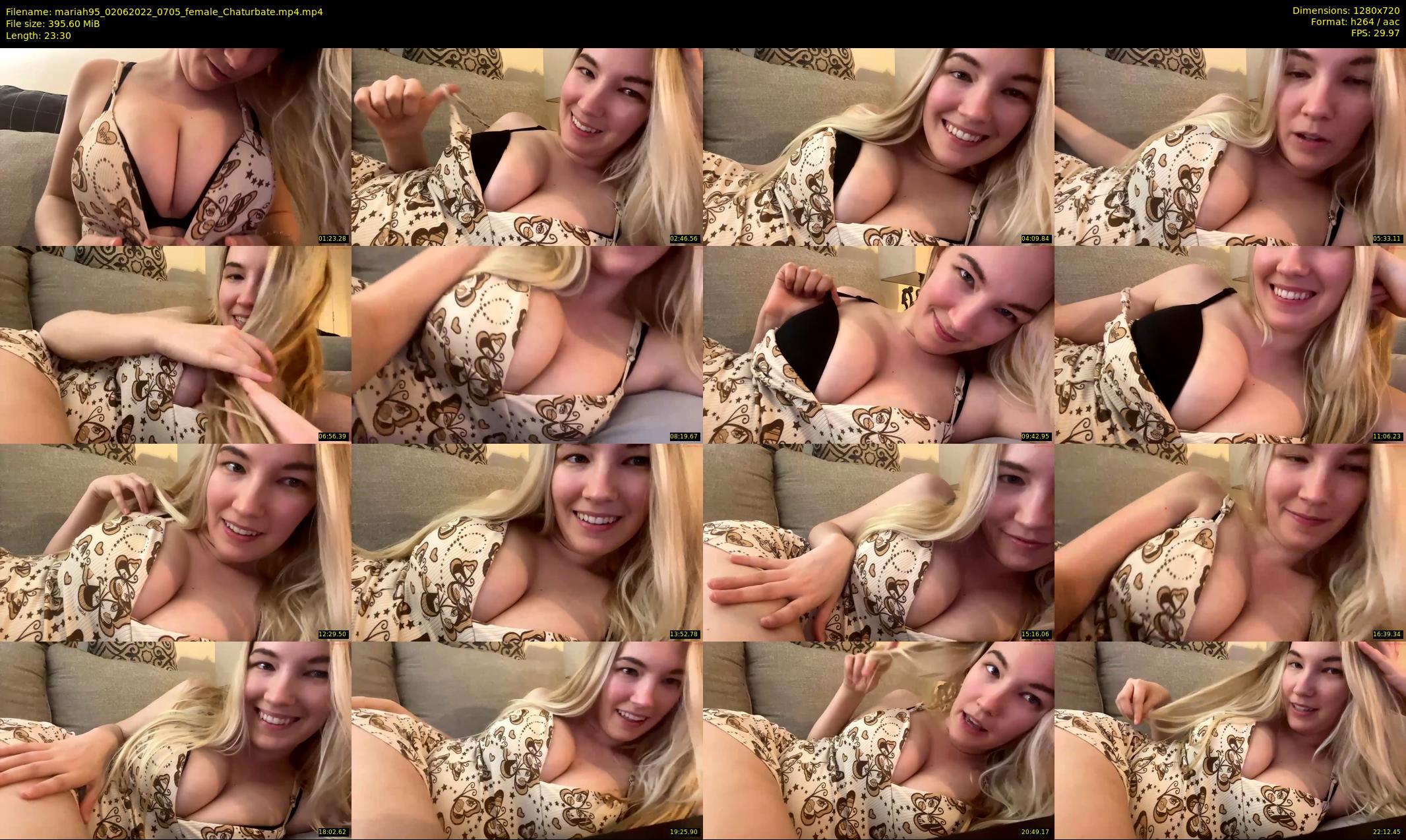 mariah95 — 24 minute Chaturbate female cam show recording, 720p, Jun 2, 2022