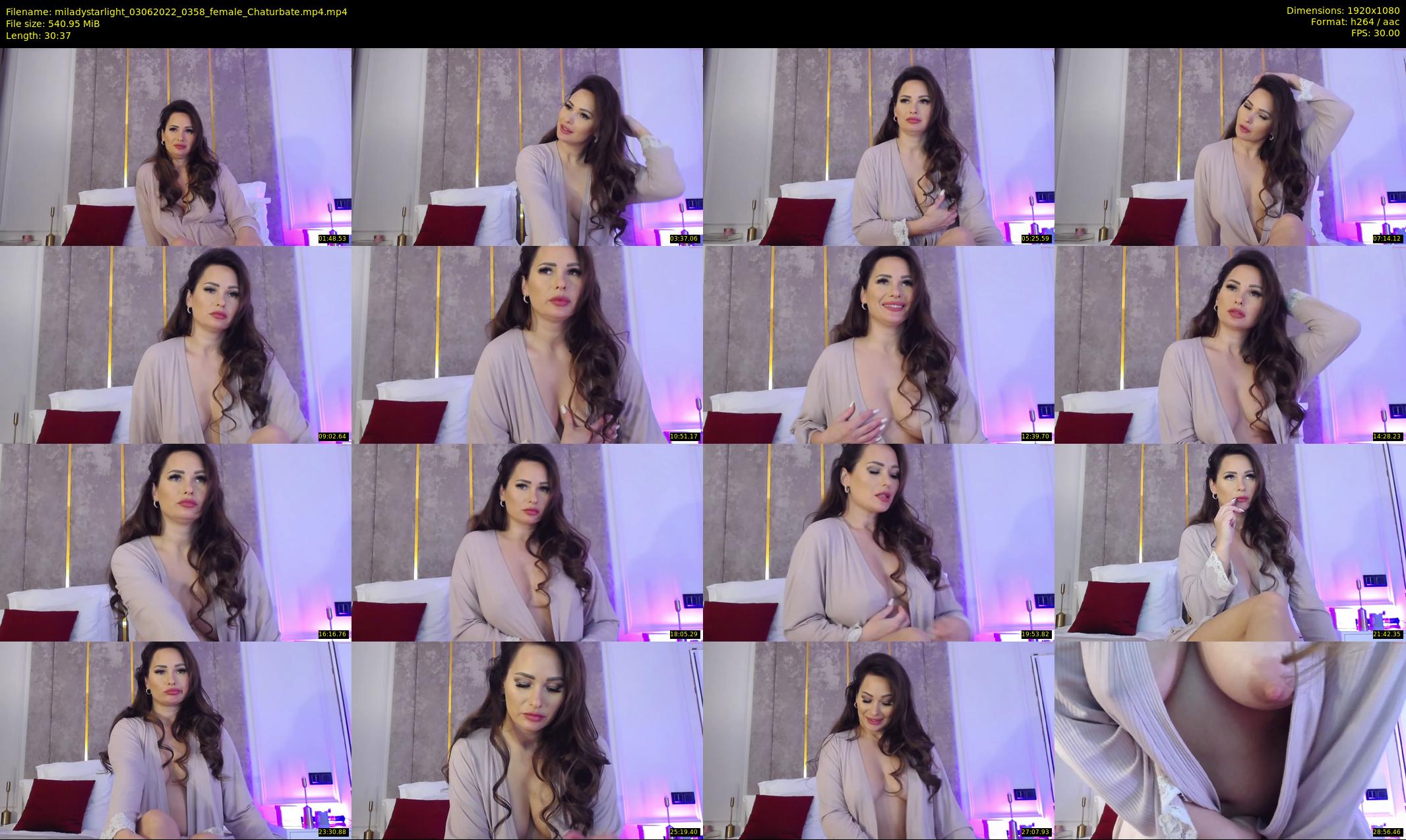 miladystarlight — 31 minute Chaturbate female cam show recording, 1080p, Jun 3, 2022