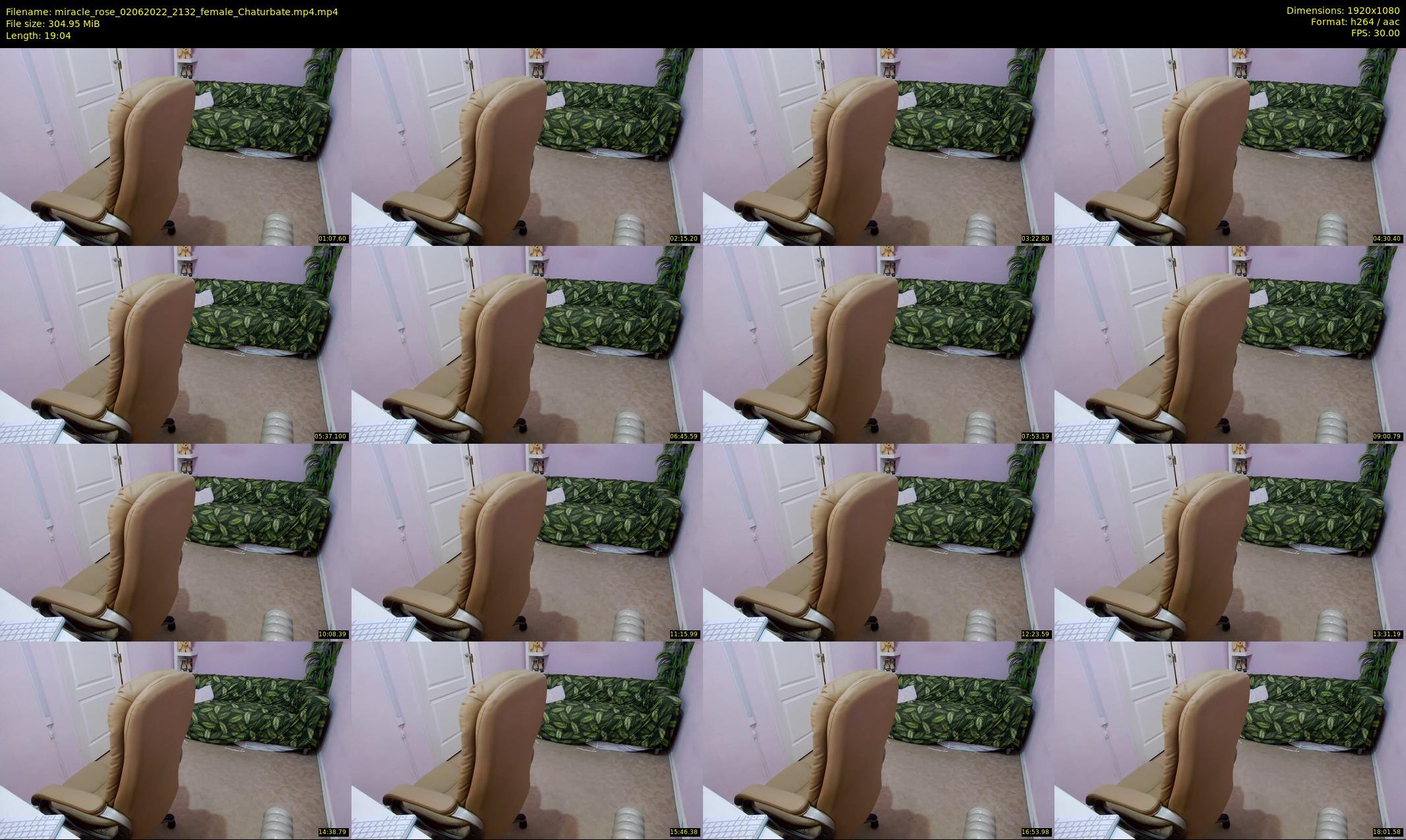 miracle_rose — 20 minute Chaturbate female cam show recording, 1080p, Jun 2, 2022