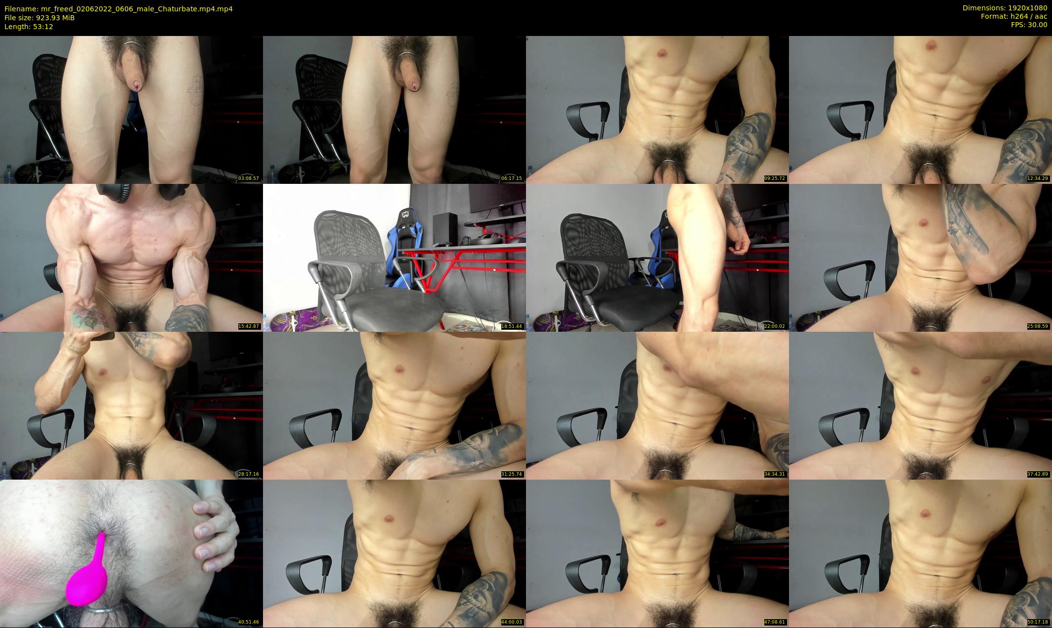 mr_freed — 54 minute Chaturbate male cam show recording, 1080p, Jun 2, 2022