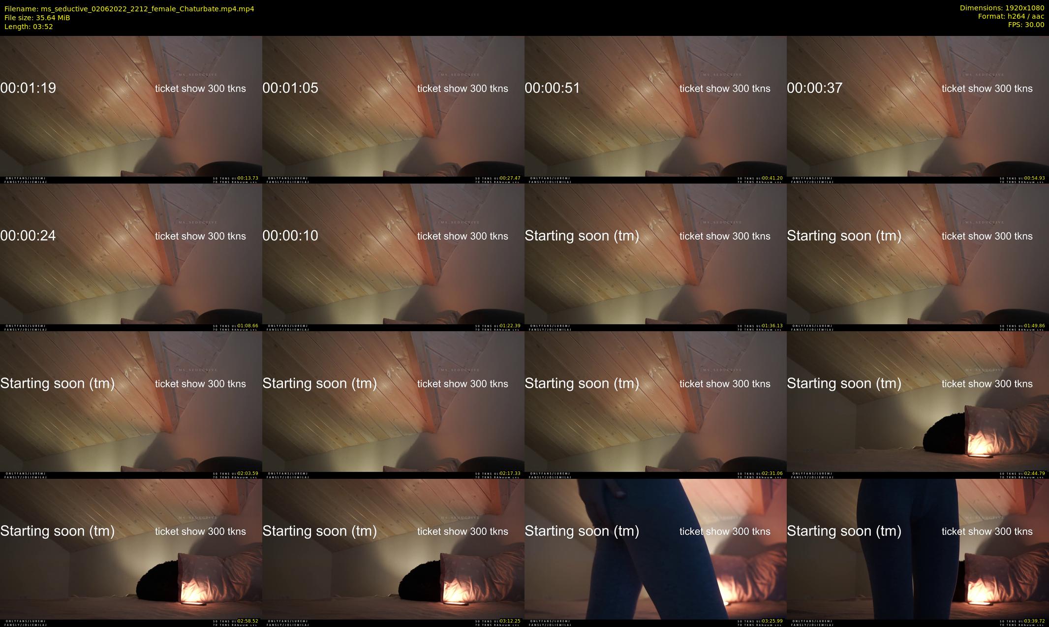 ms_seductive — 4 minute Chaturbate female cam show recording, 1080p, Jun 2, 2022