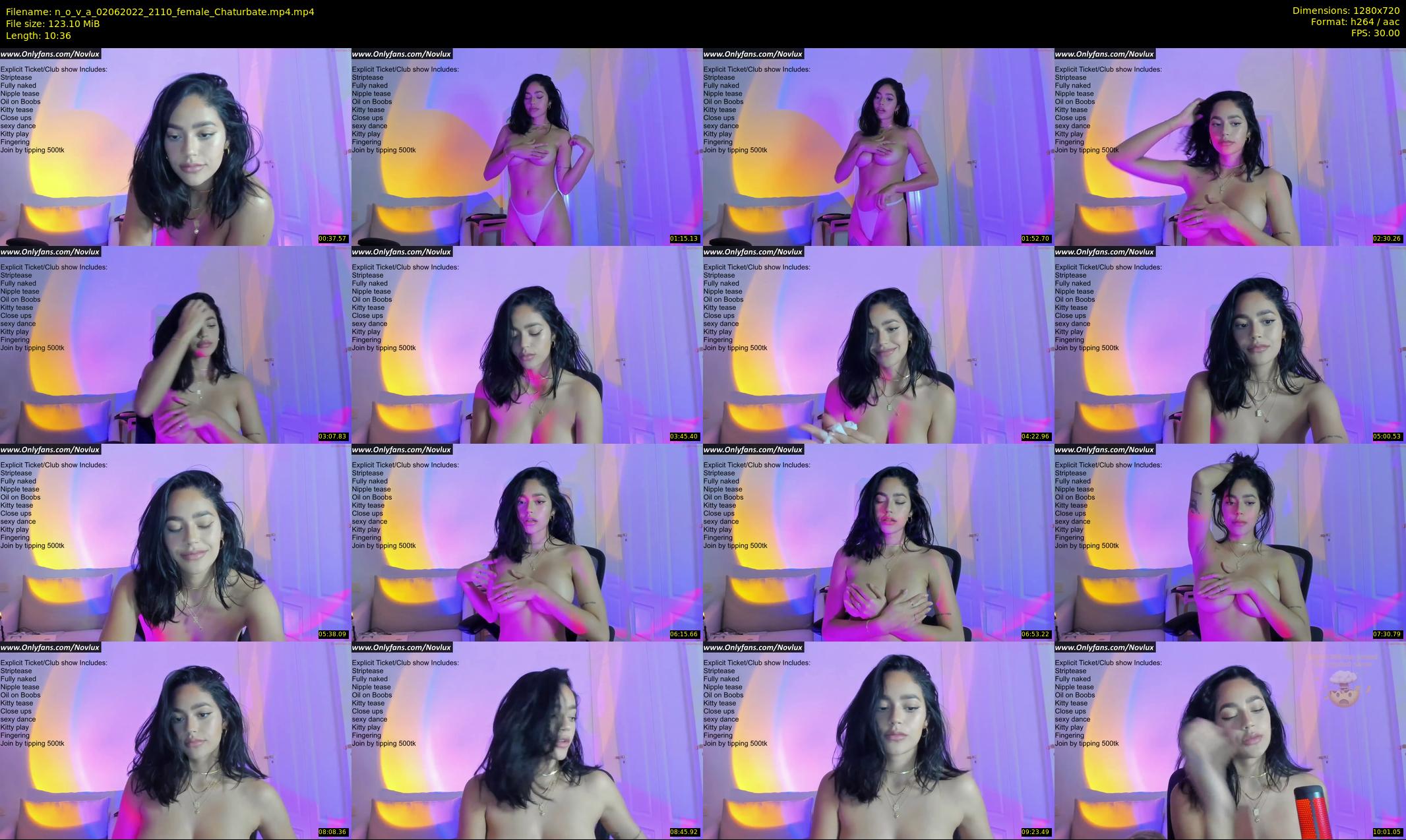 n_o_v_a — 11 minute Chaturbate female cam show recording, 720p, Jun 2, 2022