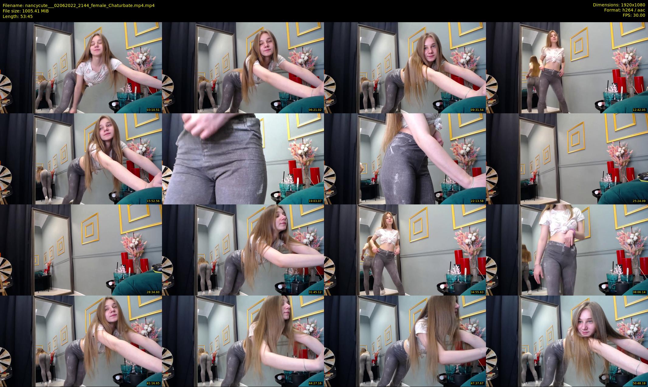 nancycute__ — 54 minute Chaturbate female cam show recording, 1080p, Jun 2, 2022