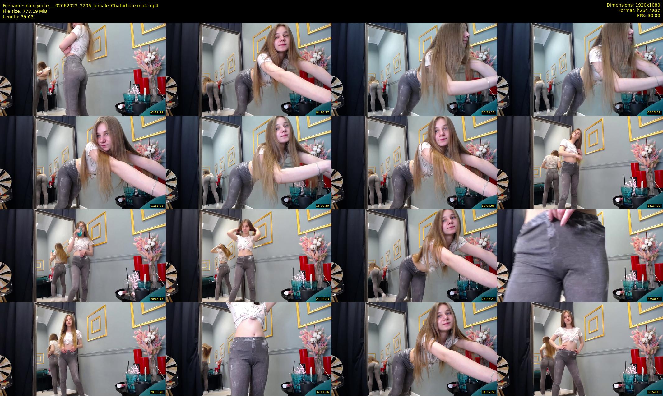 nancycute__ — 40 minute Chaturbate female cam show recording, 1080p, Jun 2, 2022