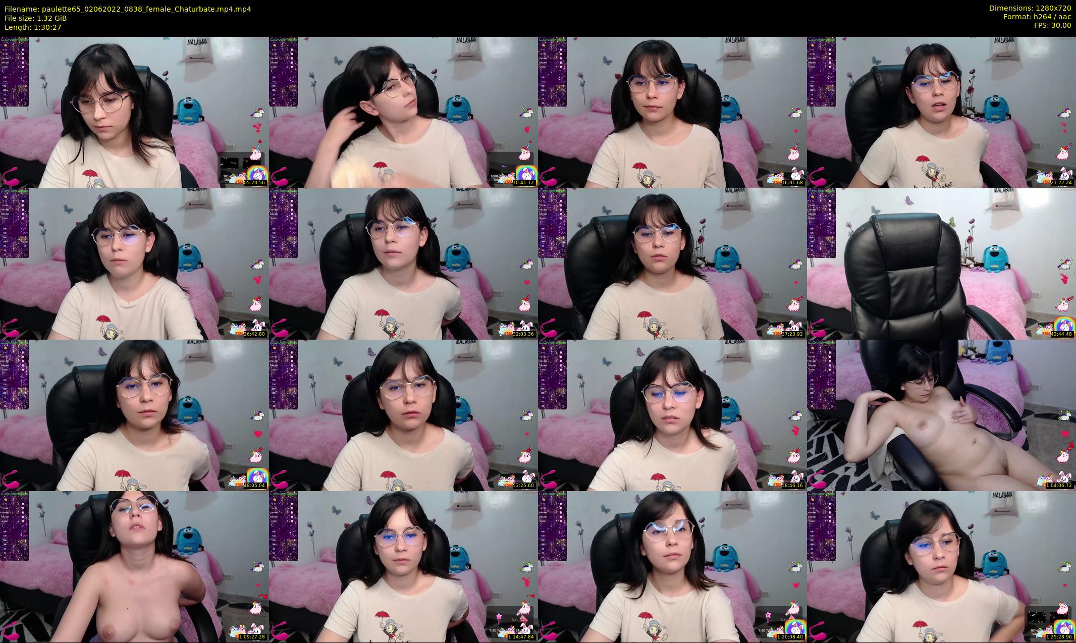 paulette65 — 91 minute Chaturbate female cam show recording, 720p, Jun 2, 2022