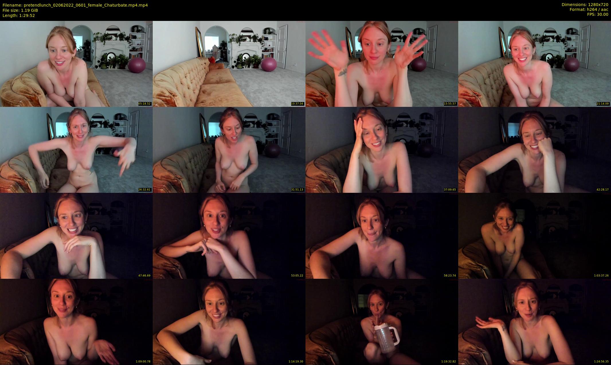pretendlunch — 90 minute Chaturbate couple cam show recording, 720p, Jun 2, 2022