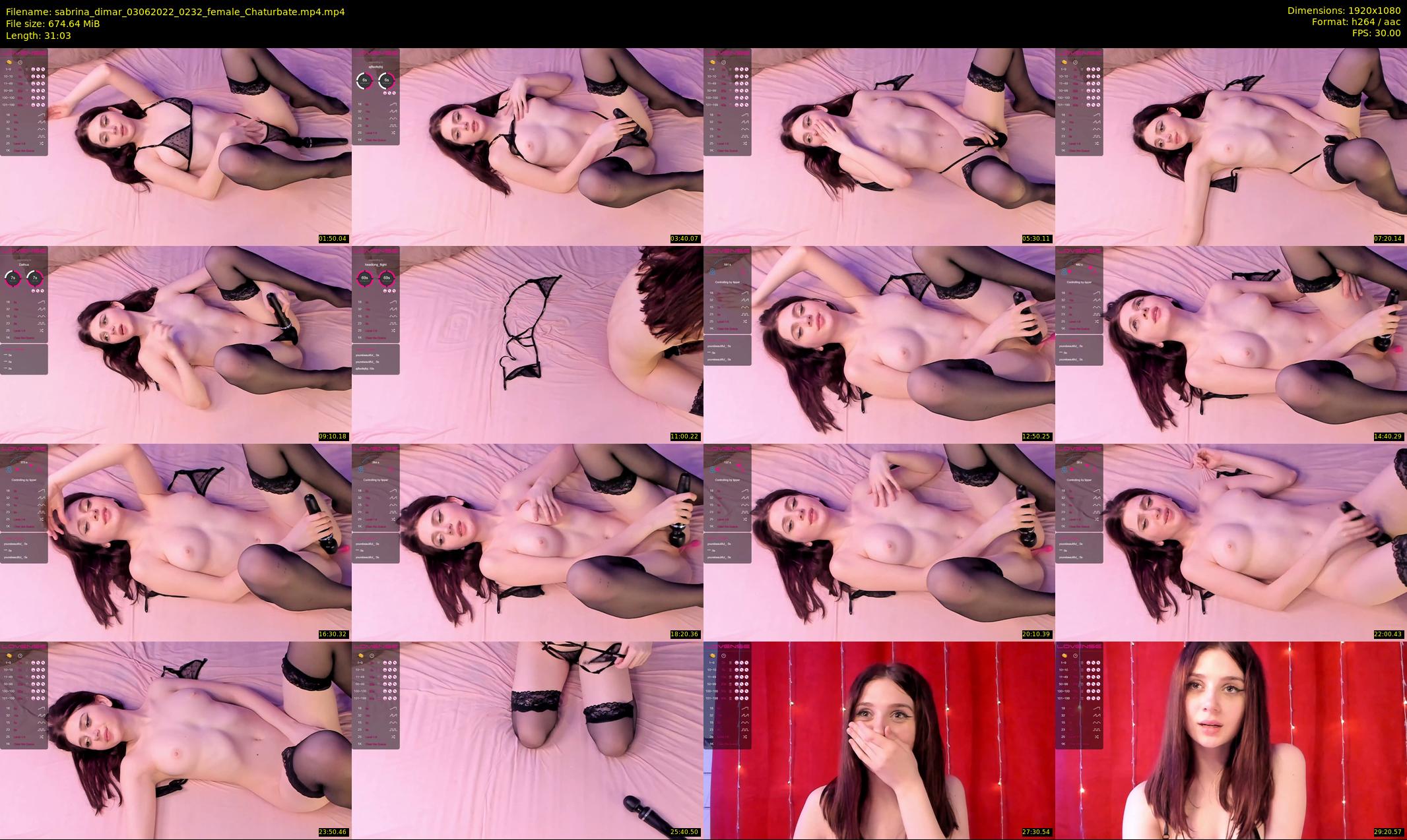 sabrina_dimar — 32 minute Chaturbate female cam show recording, 1080p, Jun 3, 2022