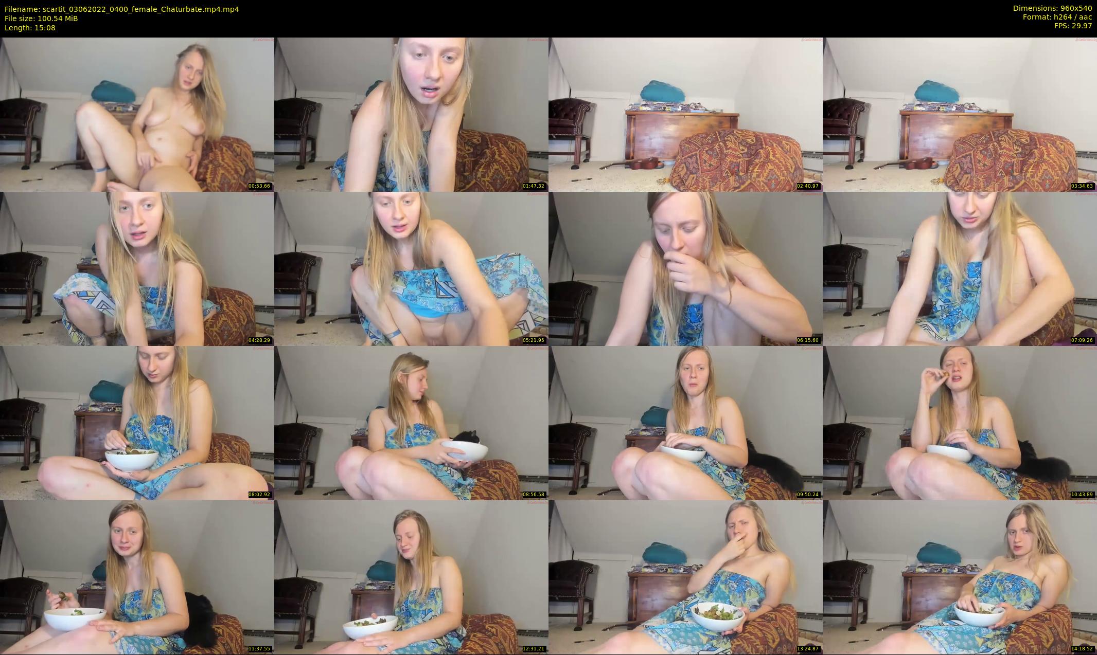 scartit — 16 minute Chaturbate female cam show recording, 480p, Jun 3, 2022