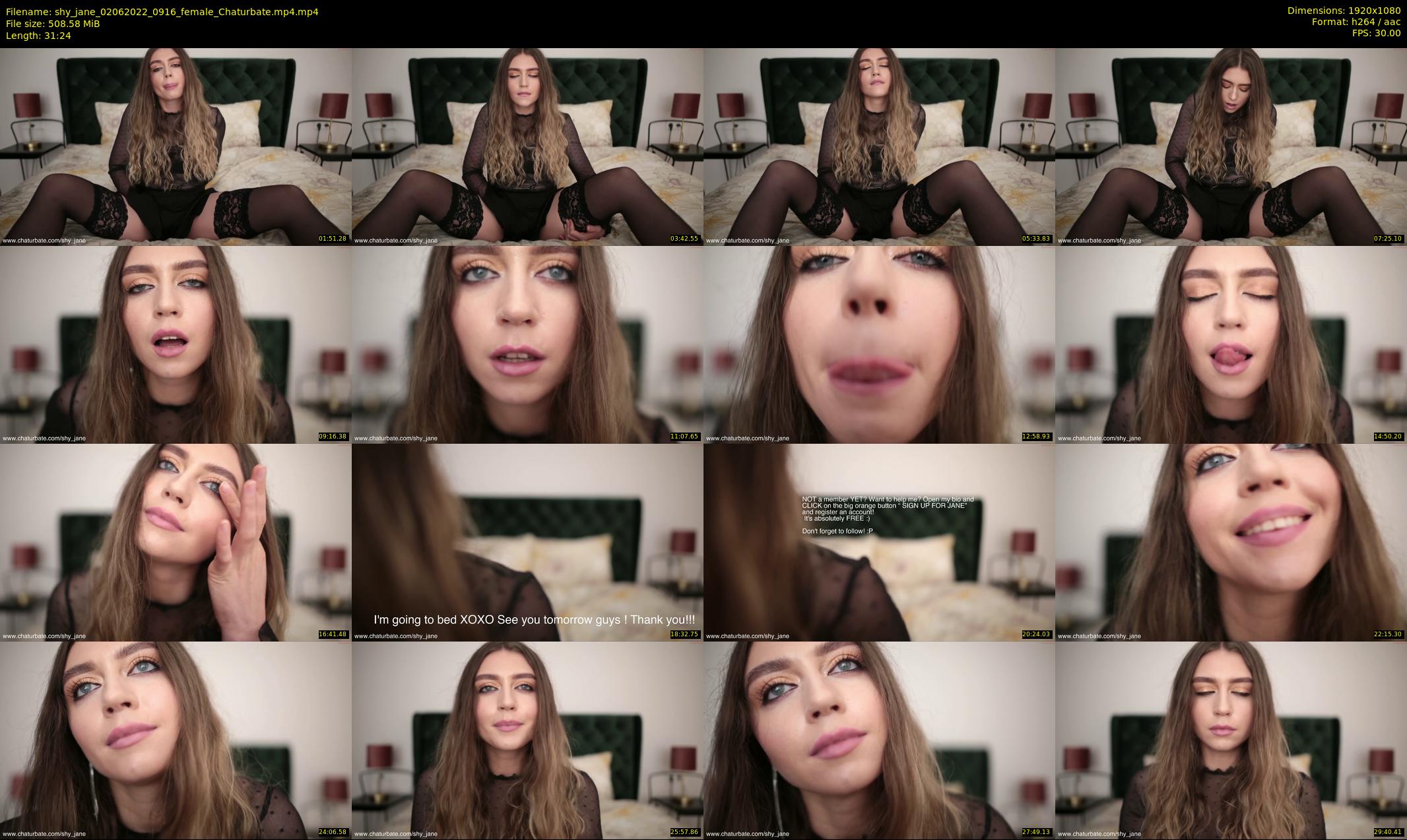 shy_jane — 32 minute Chaturbate female cam show recording, 1080p, Jun 2, 2022