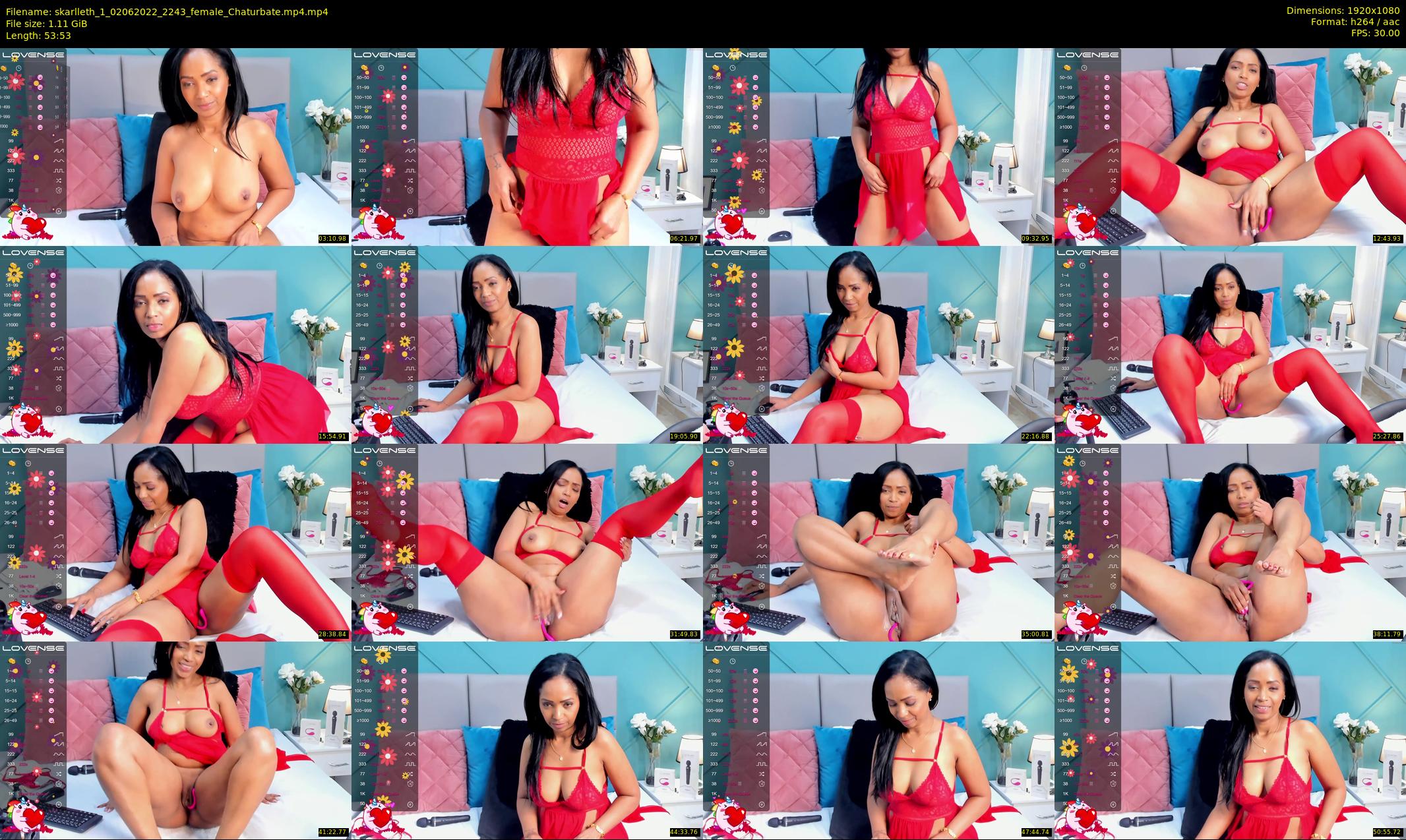 skarlleth_1 — 54 minute Chaturbate female cam show recording, 1080p, Jun 2, 2022
