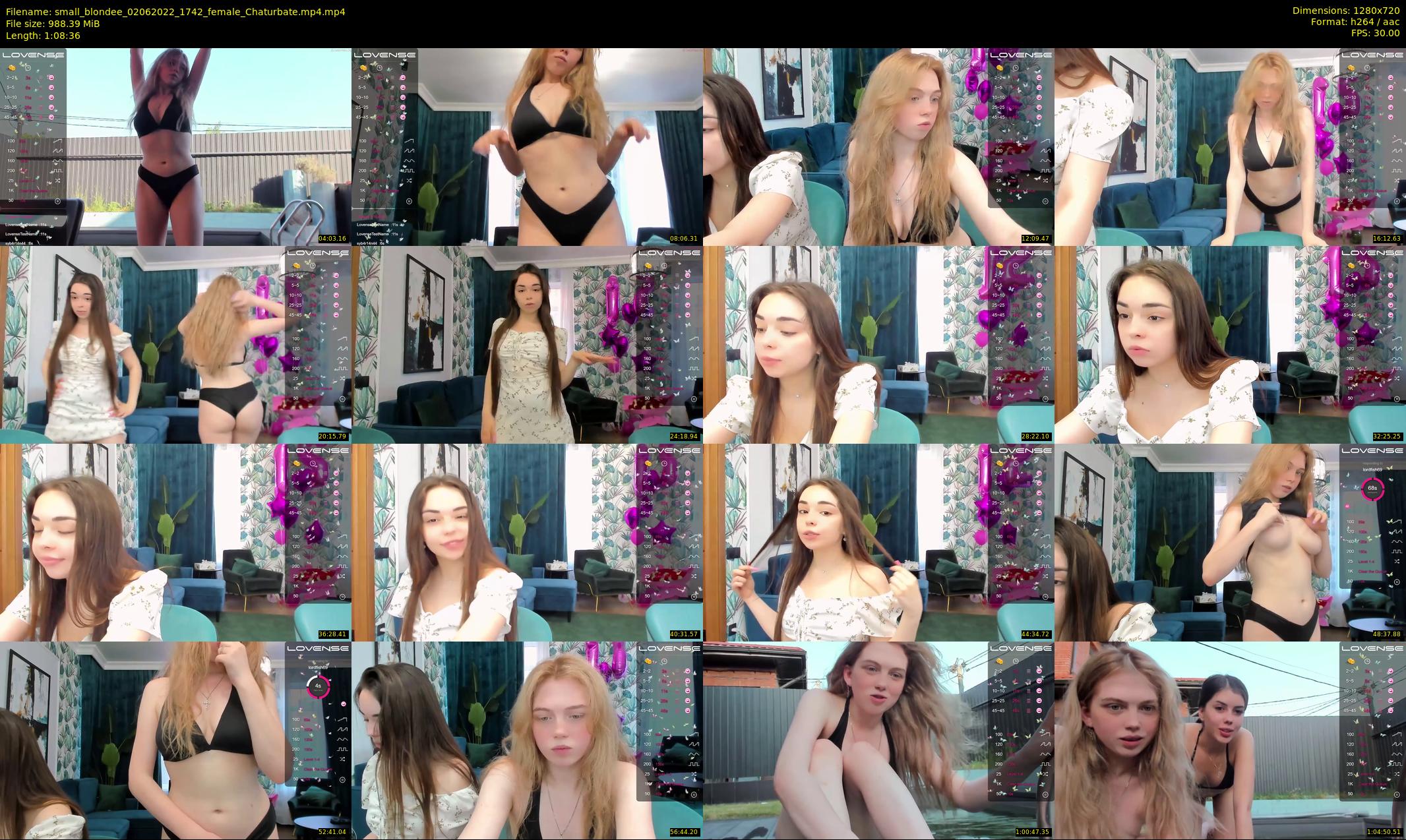 small_blondee — 69 minute Chaturbate female cam show recording, 720p, Jun 2, 2022