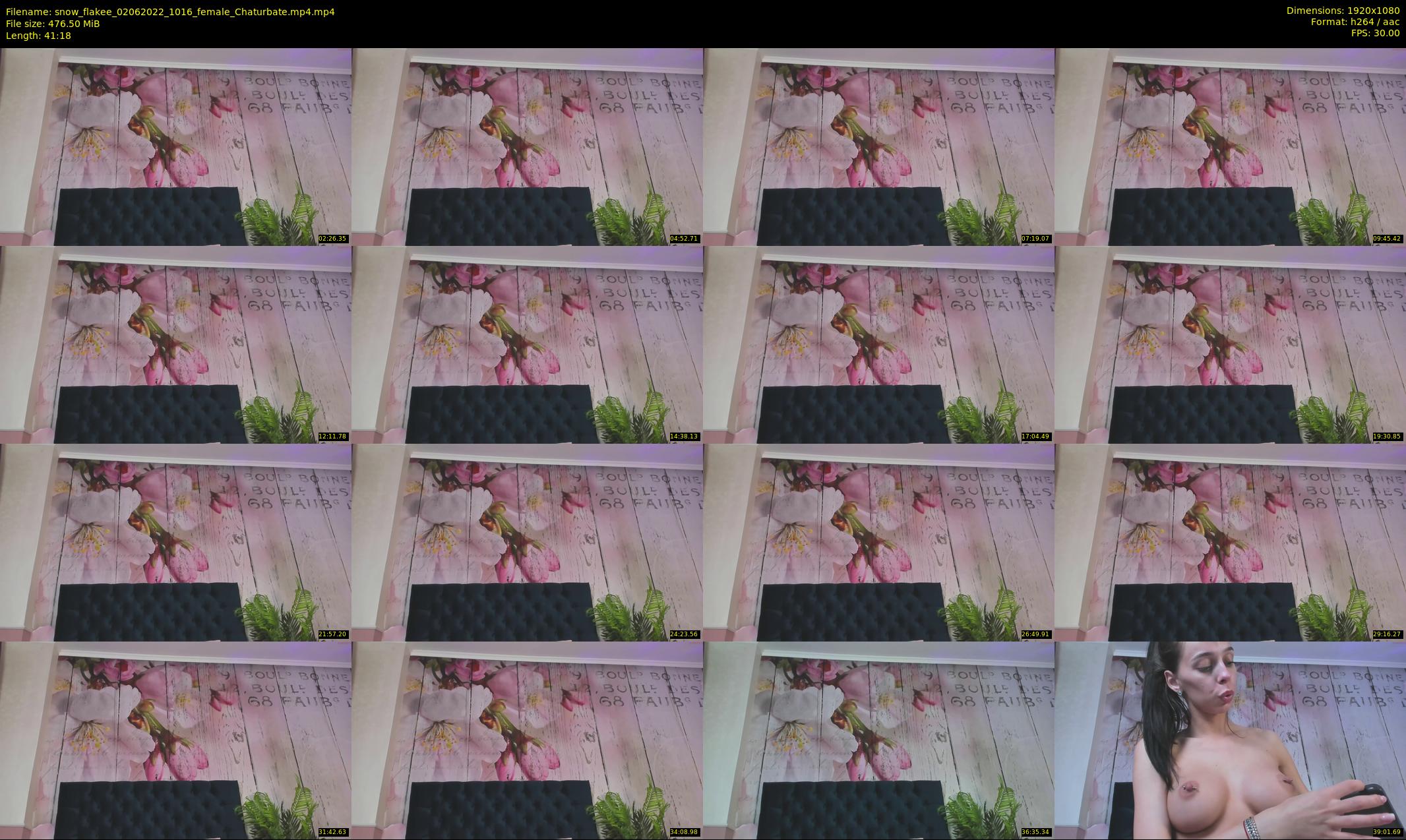 snow_flakee — 42 minute Chaturbate female cam show recording, 1080p, Jun 2, 2022
