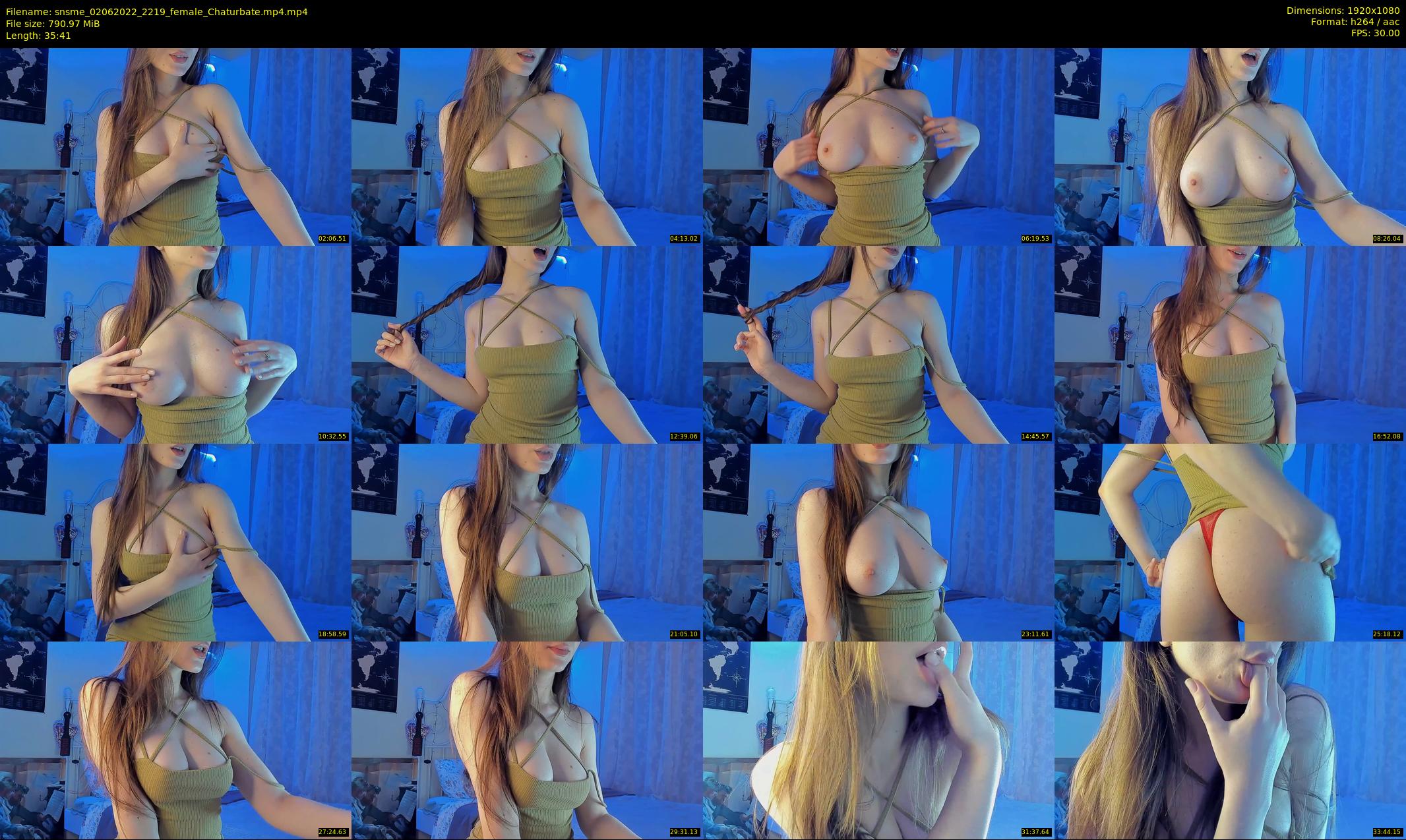 snsme — 36 minute Chaturbate female cam show recording, 1080p, Jun 2, 2022