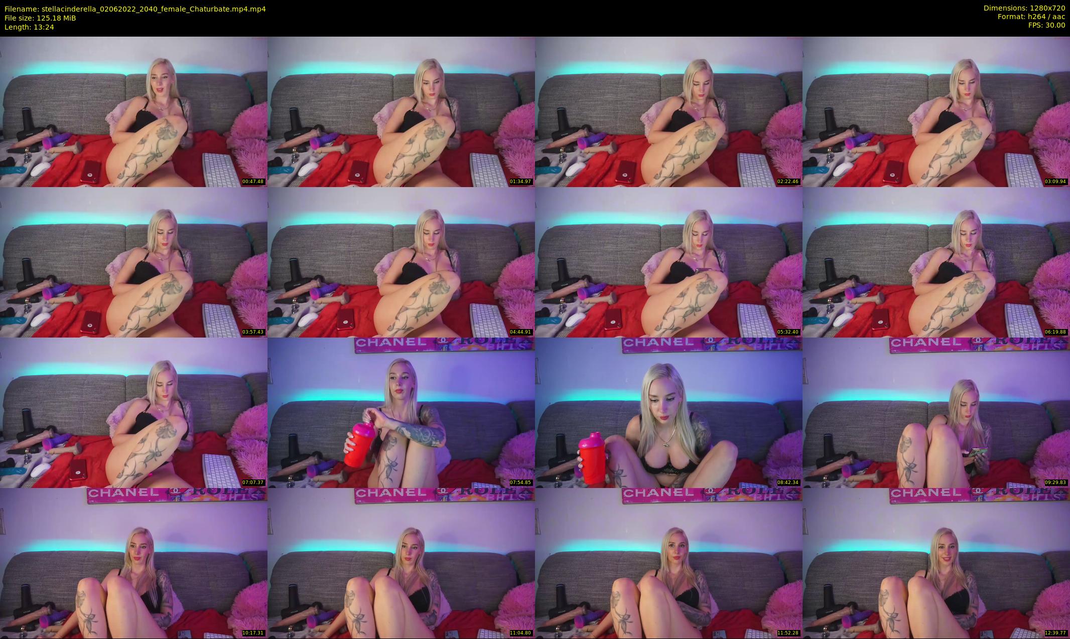 stellacinderella — 14 minute Chaturbate female cam show recording, 720p, Jun 2, 2022