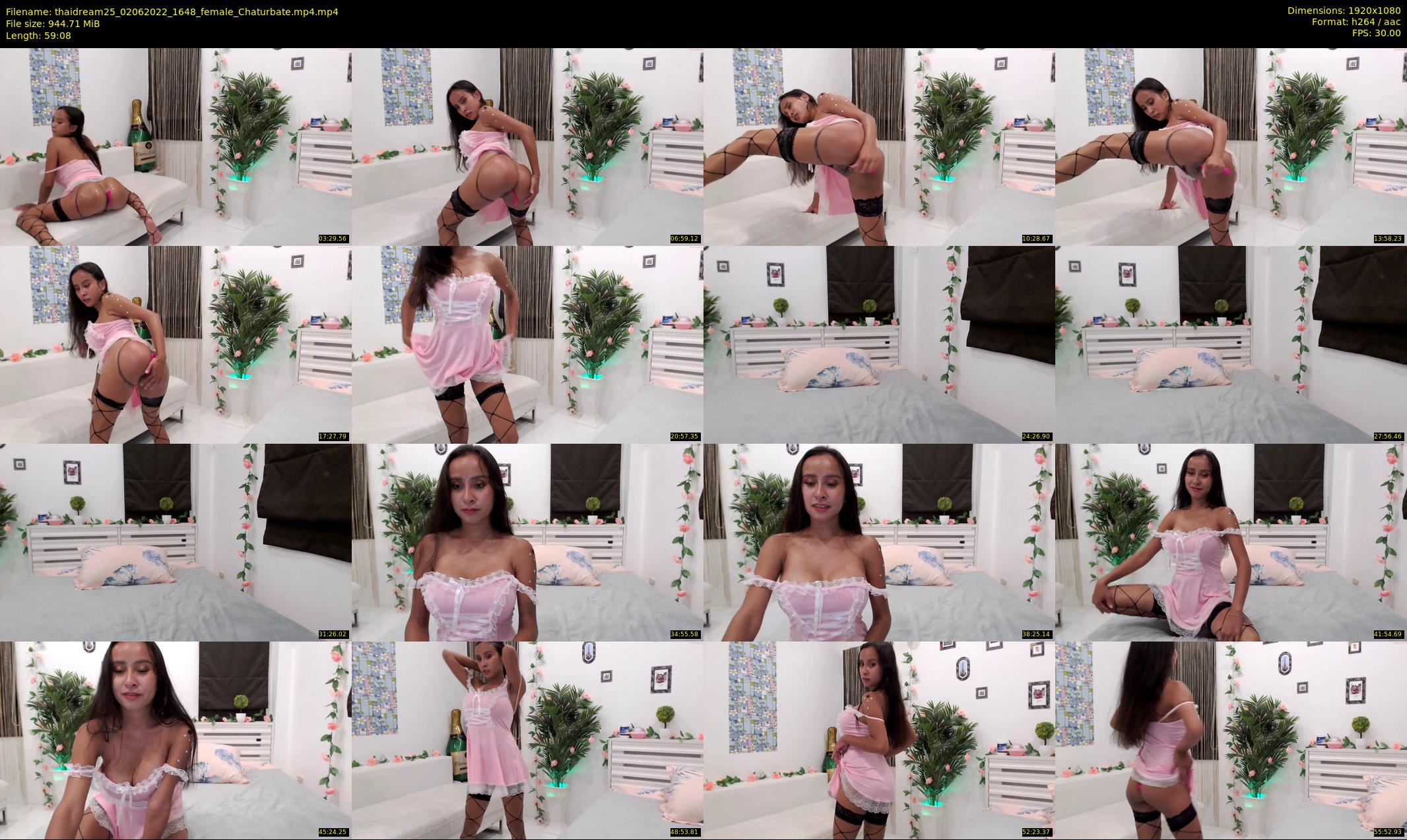 thaidream25 — 60 minute Chaturbate female cam show recording, 1080p, Jun 2, 2022