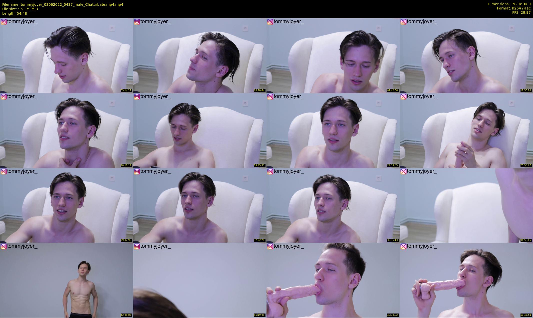 tommyjoyer — 55 minute Chaturbate male cam show recording, 1080p, Jun 3, 2022