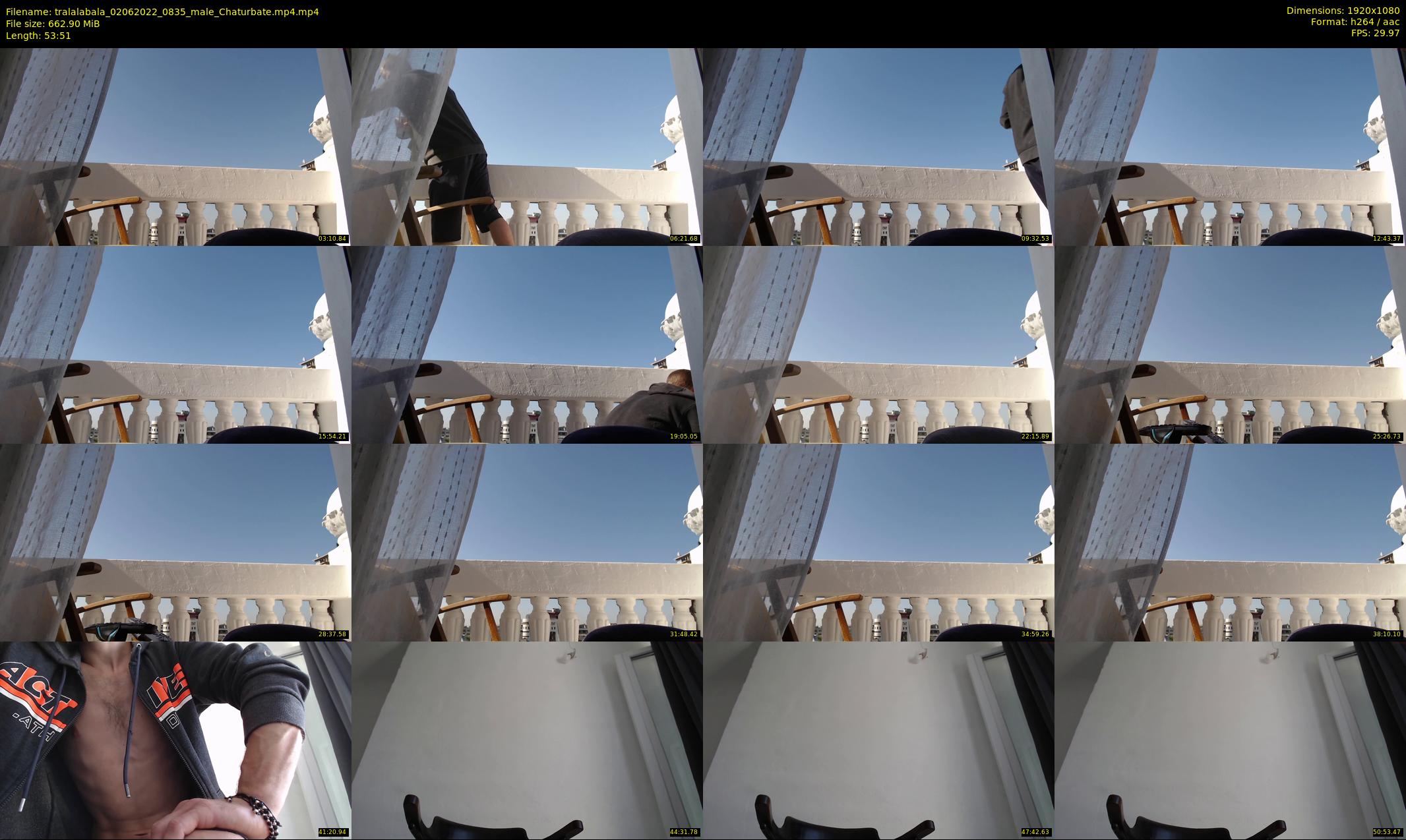 tralalabala — 54 minute Chaturbate male cam show recording, 1080p, Jun 2, 2022