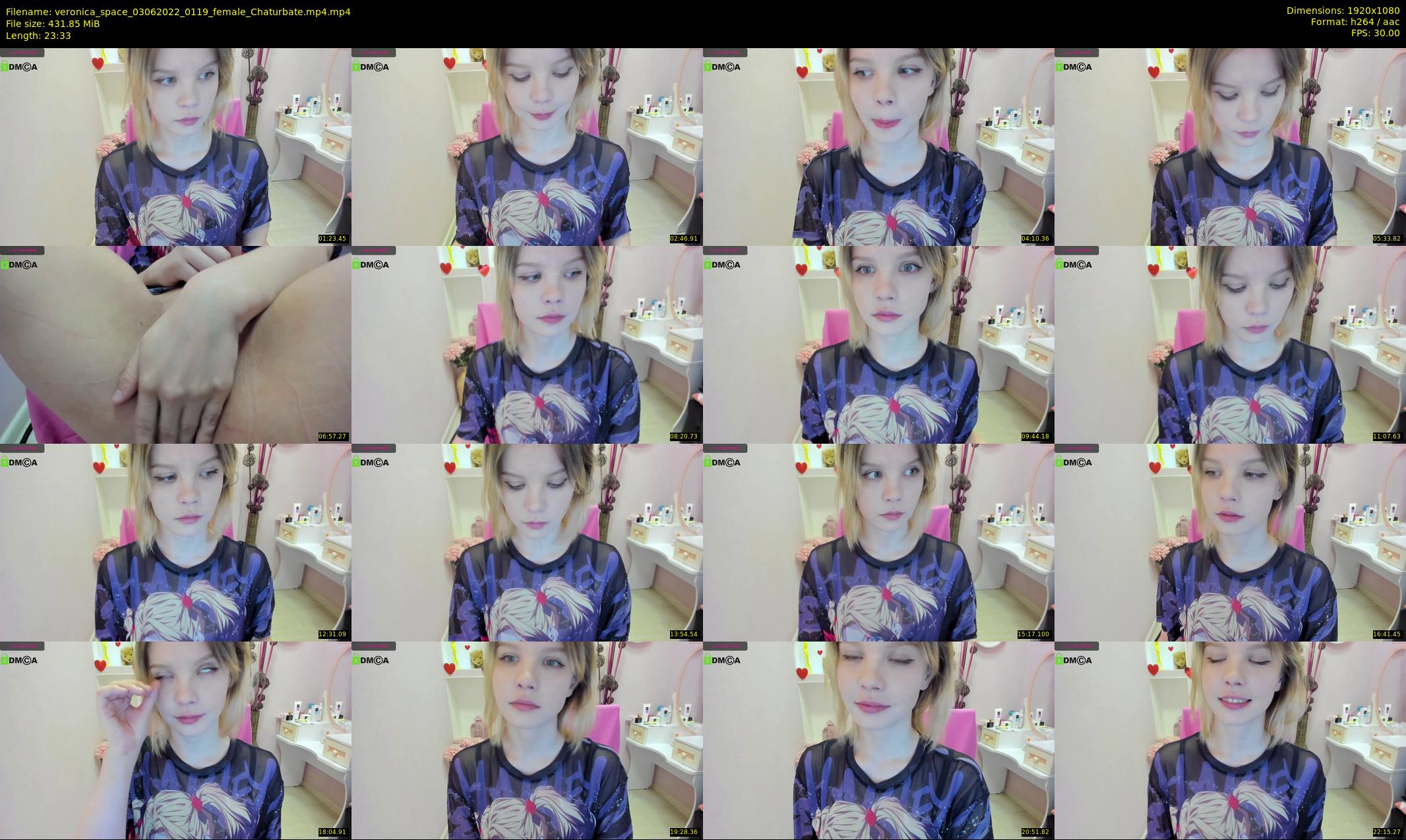 veronica_space — 24 minute Chaturbate female cam show recording, 1080p, Jun 3, 2022