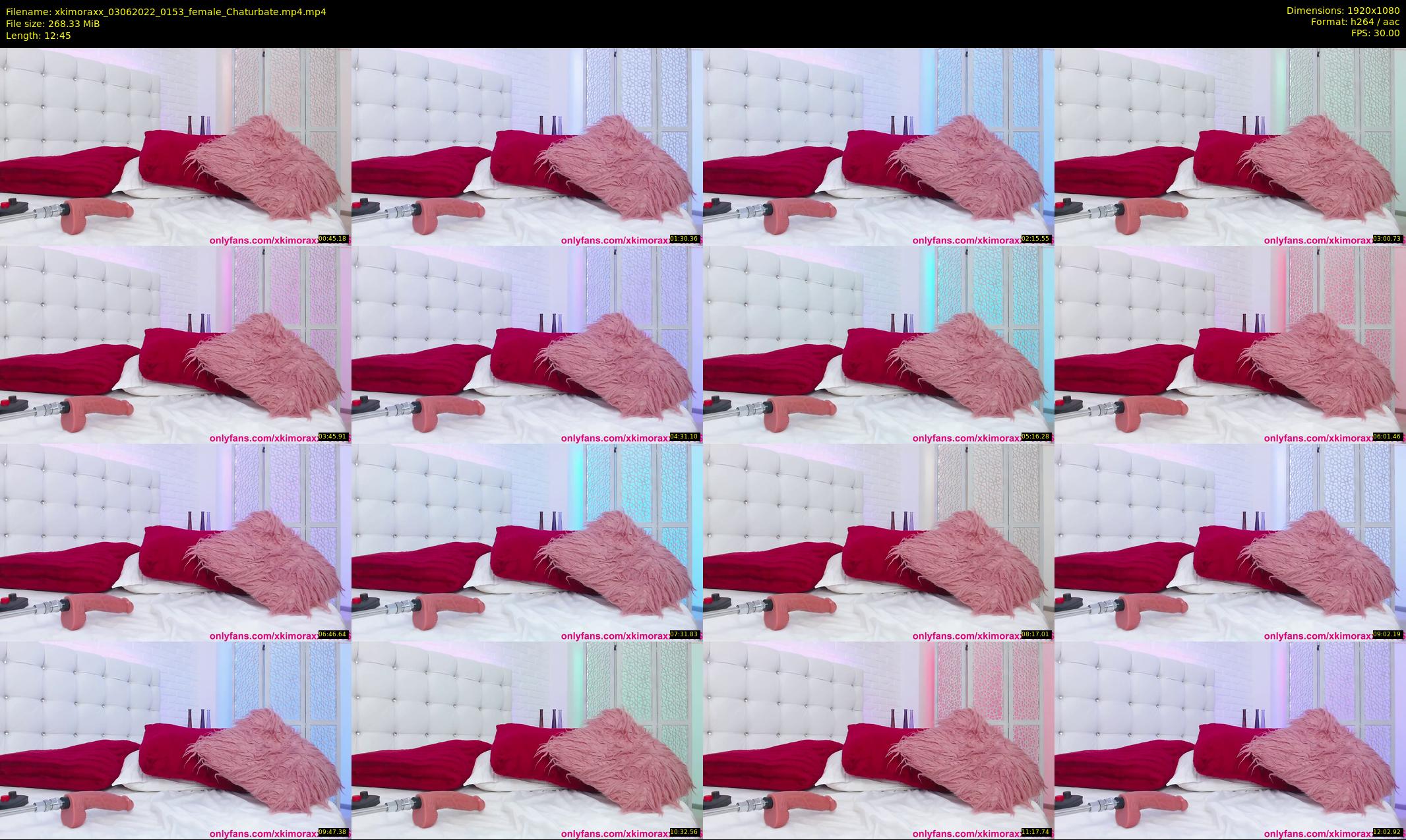 xkimoraxx — 13 minute Chaturbate female cam show recording, 1080p, Jun 3, 2022