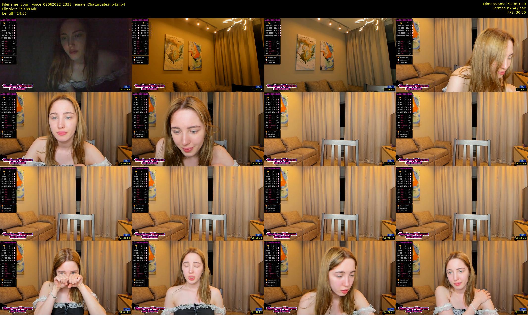 your__voice — 14 minute Chaturbate female cam show recording, 1080p, Jun 2, 2022