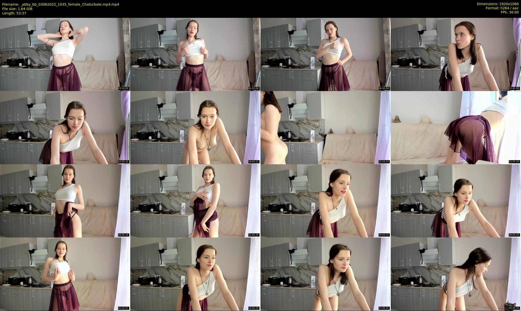 _abby_bb — 54 minute Chaturbate female cam show recording, 1080p, Jun 3, 2022