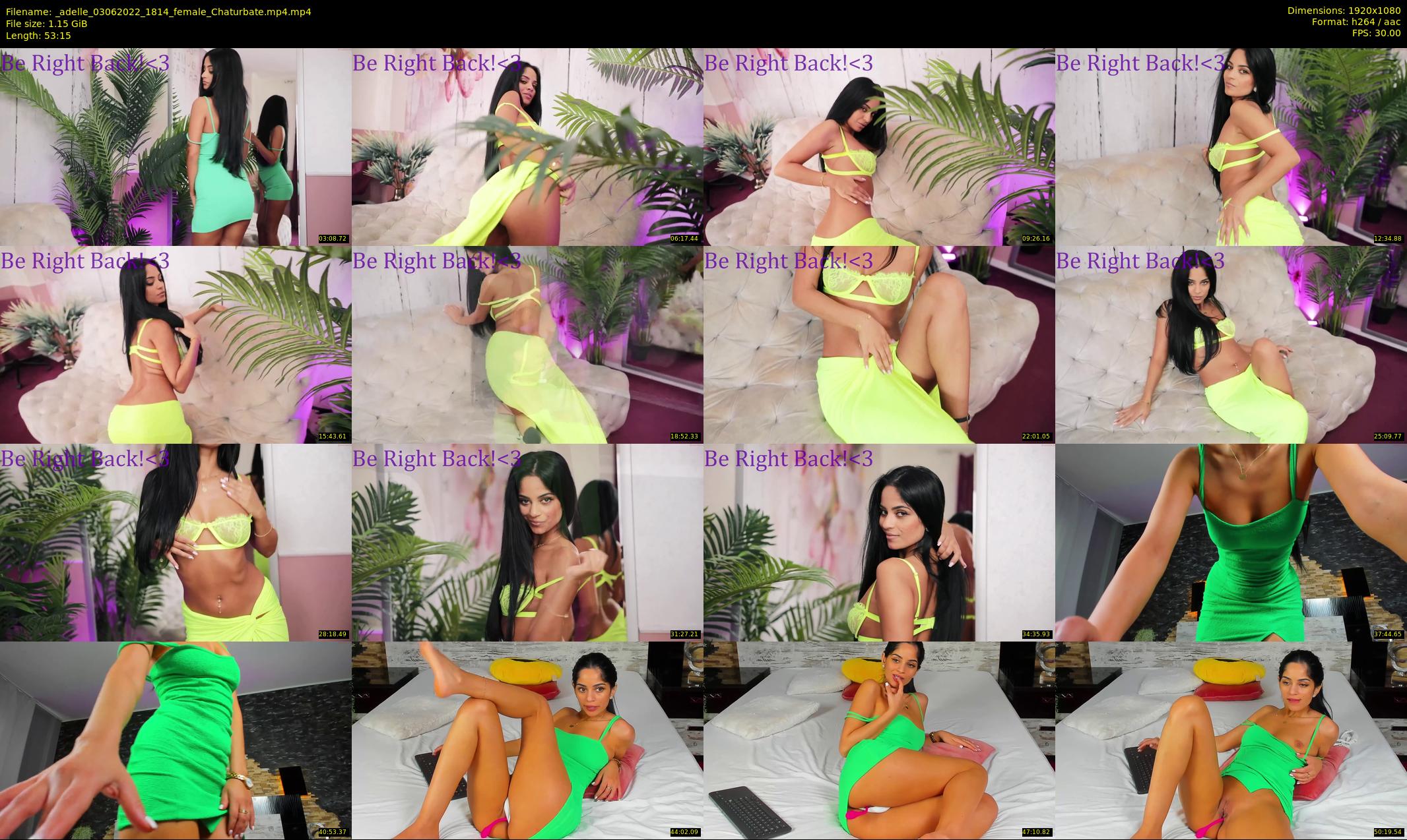 _adelle — 54 minute Chaturbate female cam show recording, 1080p, Jun 3, 2022