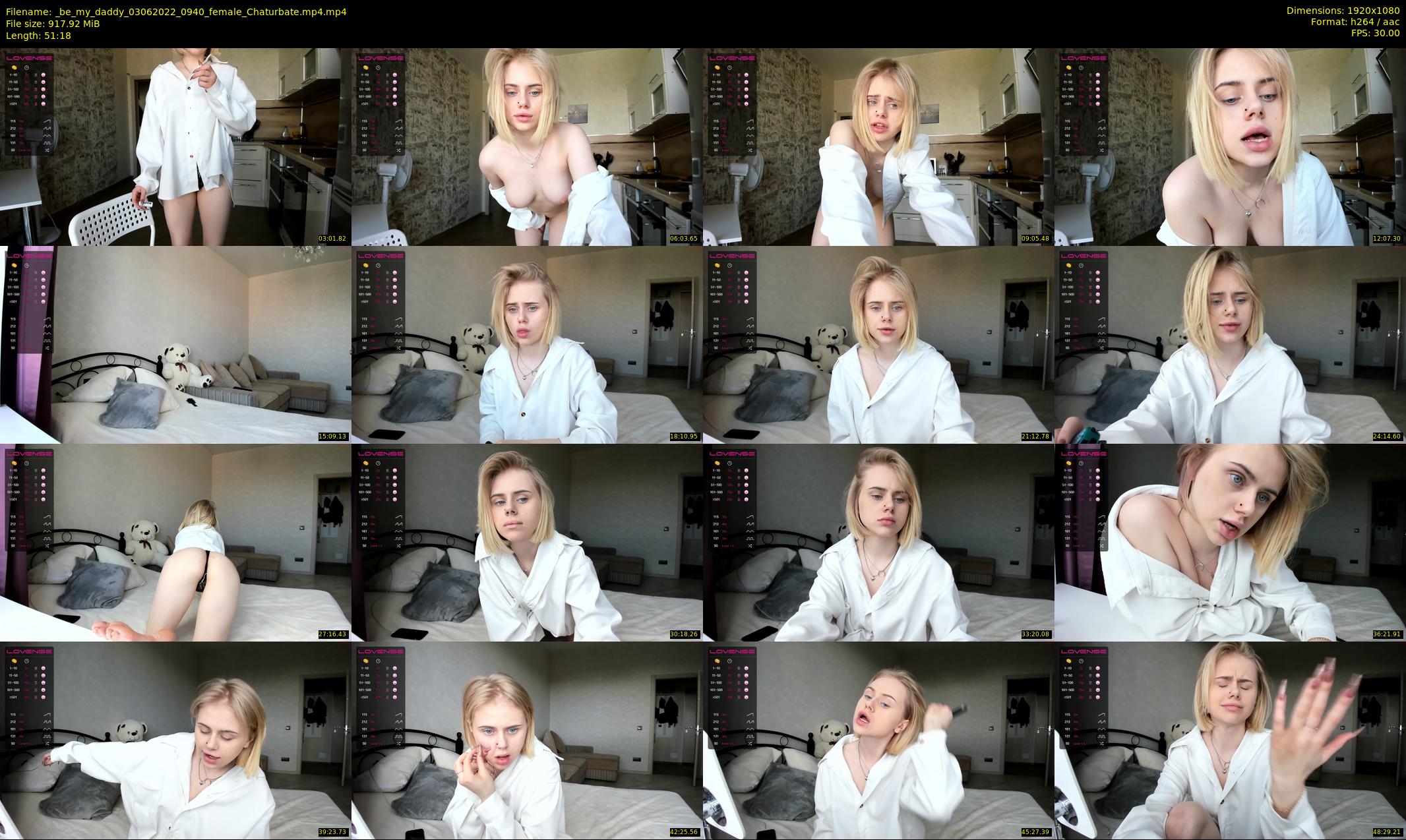 _be_my_daddy — 52 minute Chaturbate female cam show recording, 1080p, Jun 3, 2022