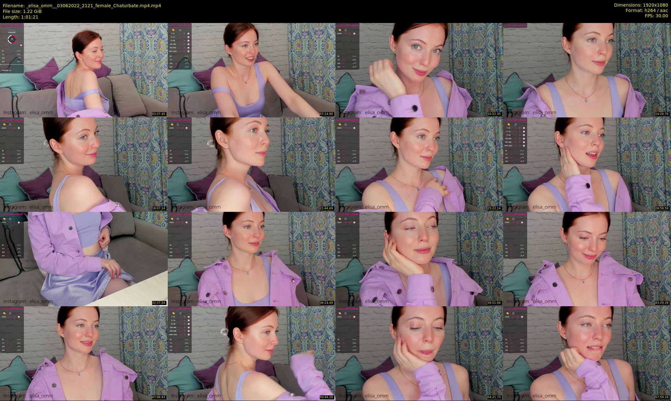 _elisa_omm_ — 62 minute Chaturbate female cam show recording, 1080p, Jun 3, 2022