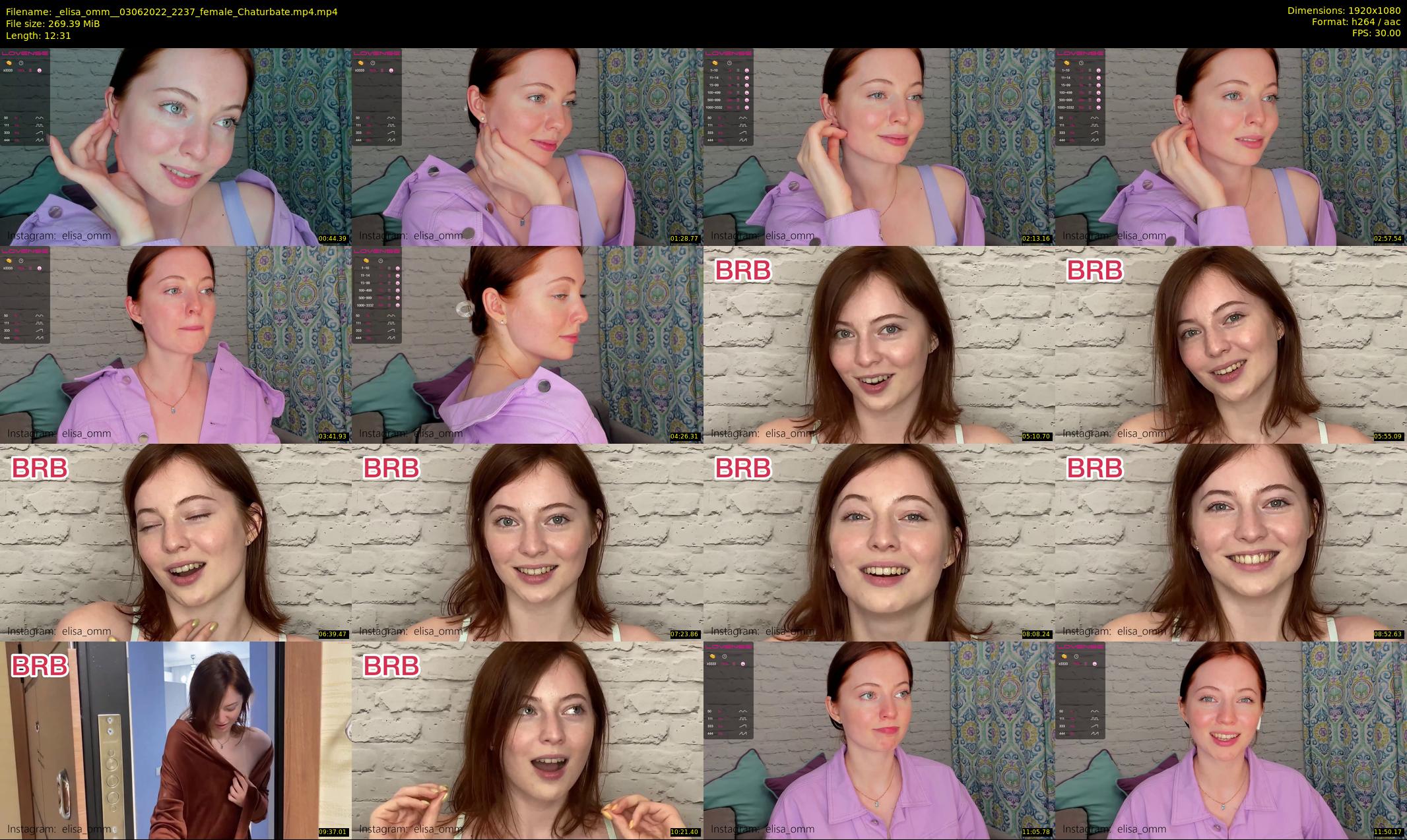 _elisa_omm_ — 13 minute Chaturbate female cam show recording, 1080p, Jun 3, 2022