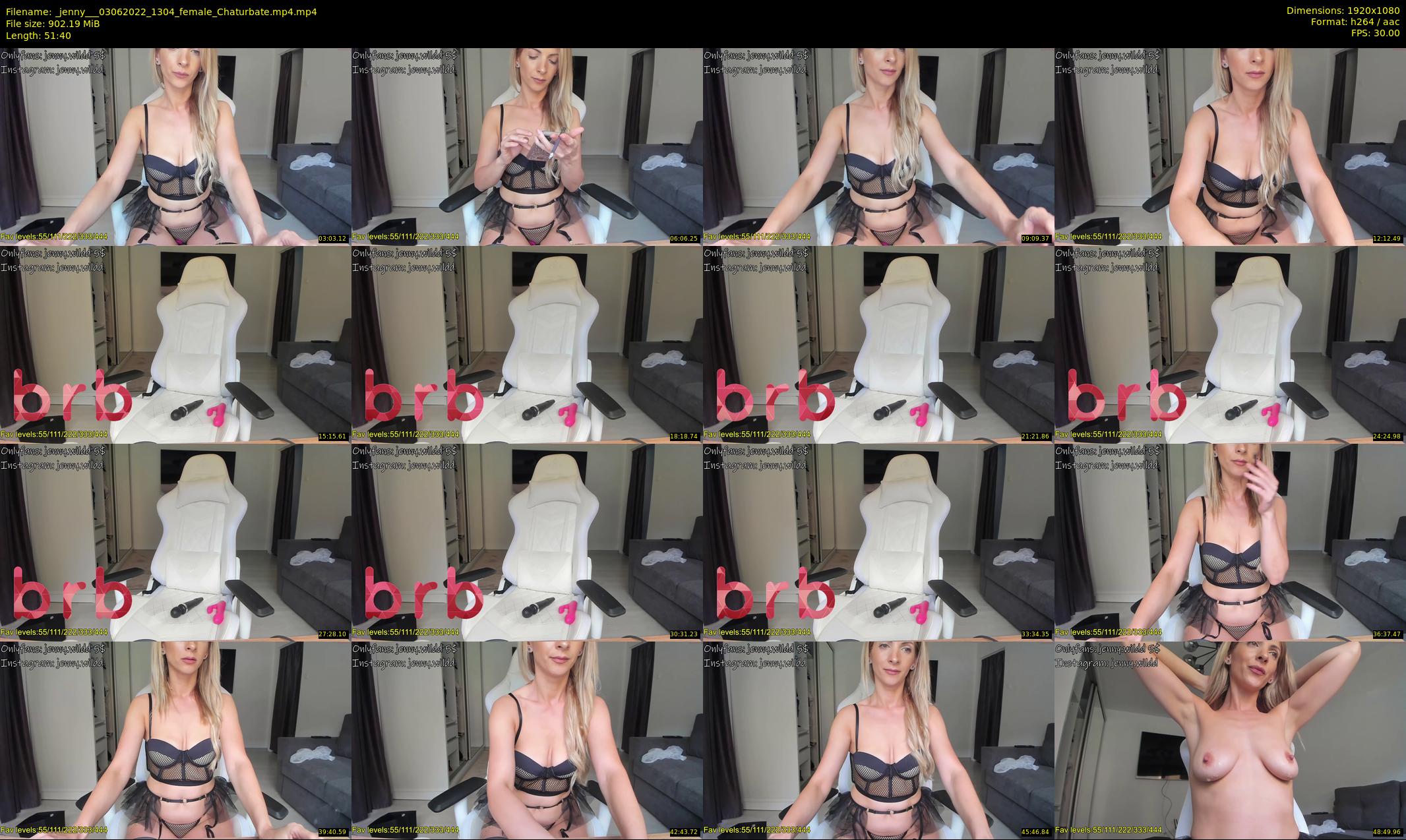 _jenny__ — 52 minute Chaturbate female cam show recording, 1080p, Jun 3, 2022