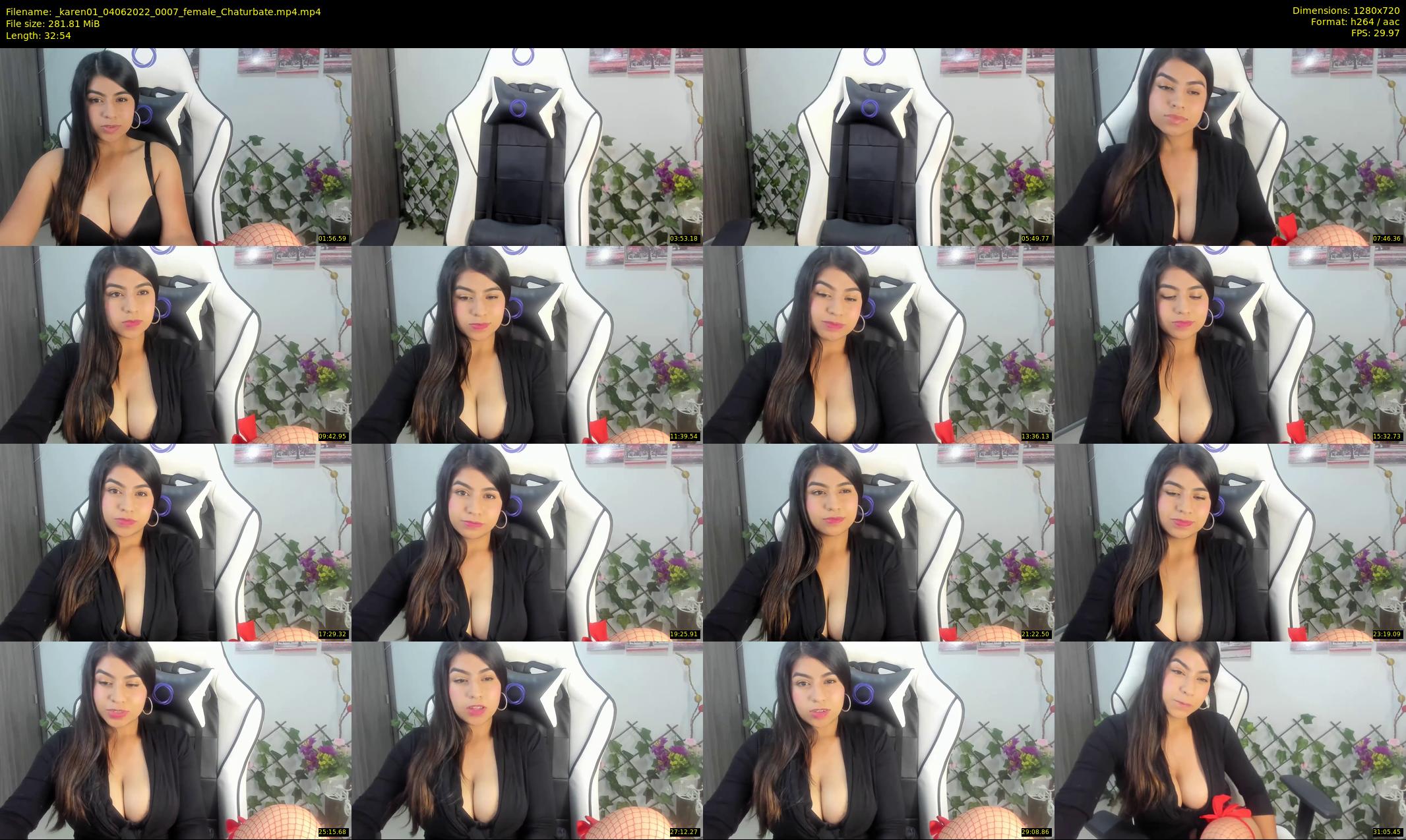 _karen01 — 33 minute Chaturbate female cam show recording, 720p, Jun 4, 2022