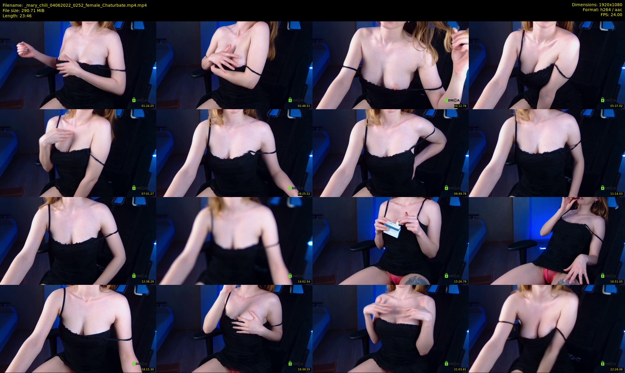 _mary_chili — 24 minute Chaturbate female cam show recording, 1080p, Jun 4, 2022