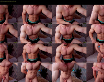 adam_muscle_ — 28 minute Chaturbate male cam show recording, 1080p, Jun 3, 2022