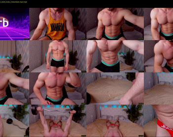 adam_muscle_ — 54 minute Chaturbate male cam show recording, 1080p, Jun 4, 2022