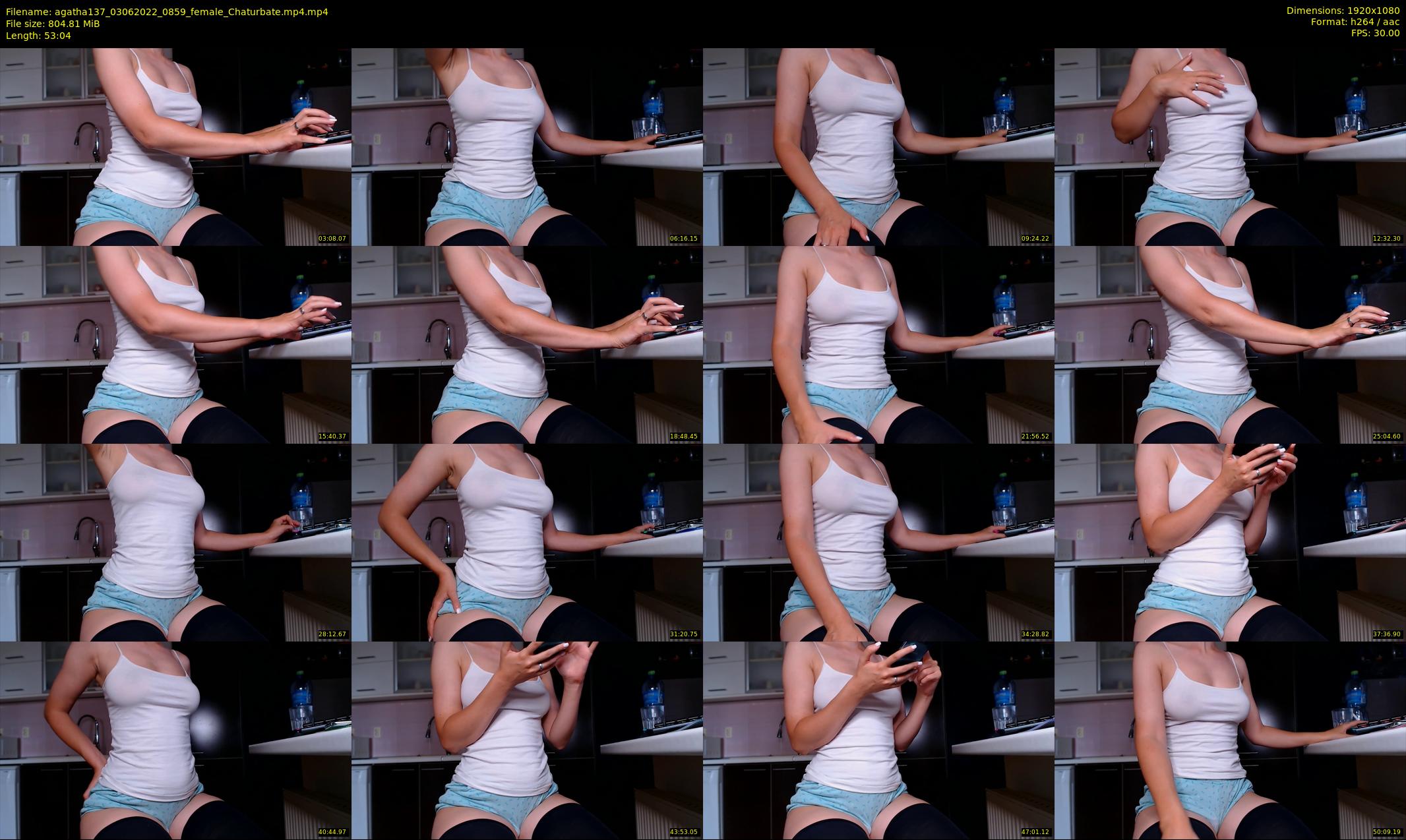 agatha137 — 54 minute Chaturbate female cam show recording, 1080p, Jun 3, 2022