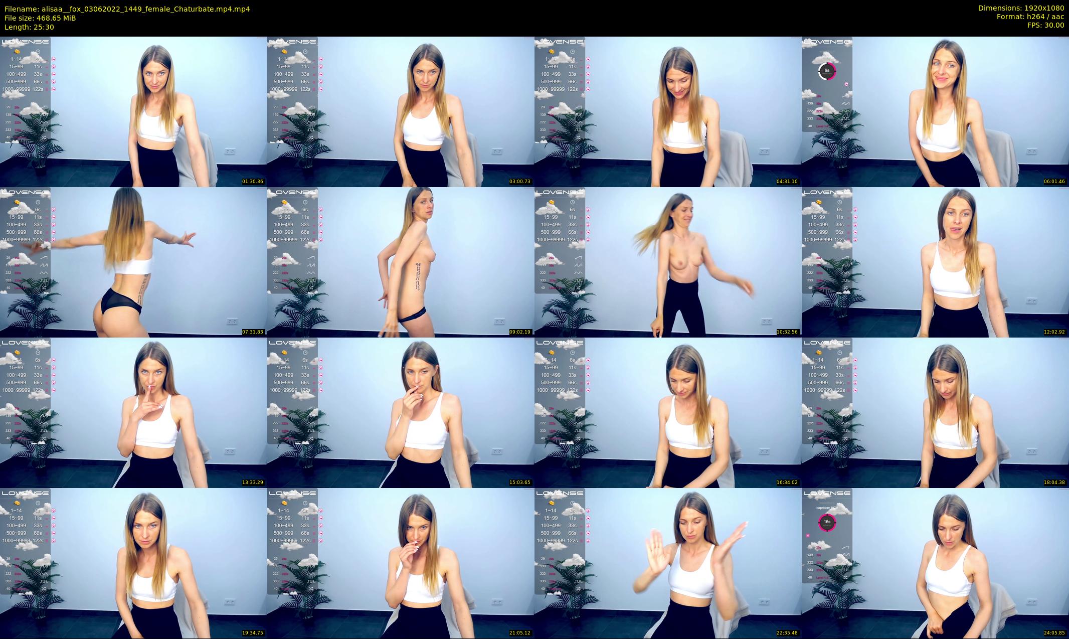 alisaa__fox — 26 minute Chaturbate female cam show recording, 1080p, Jun 3, 2022