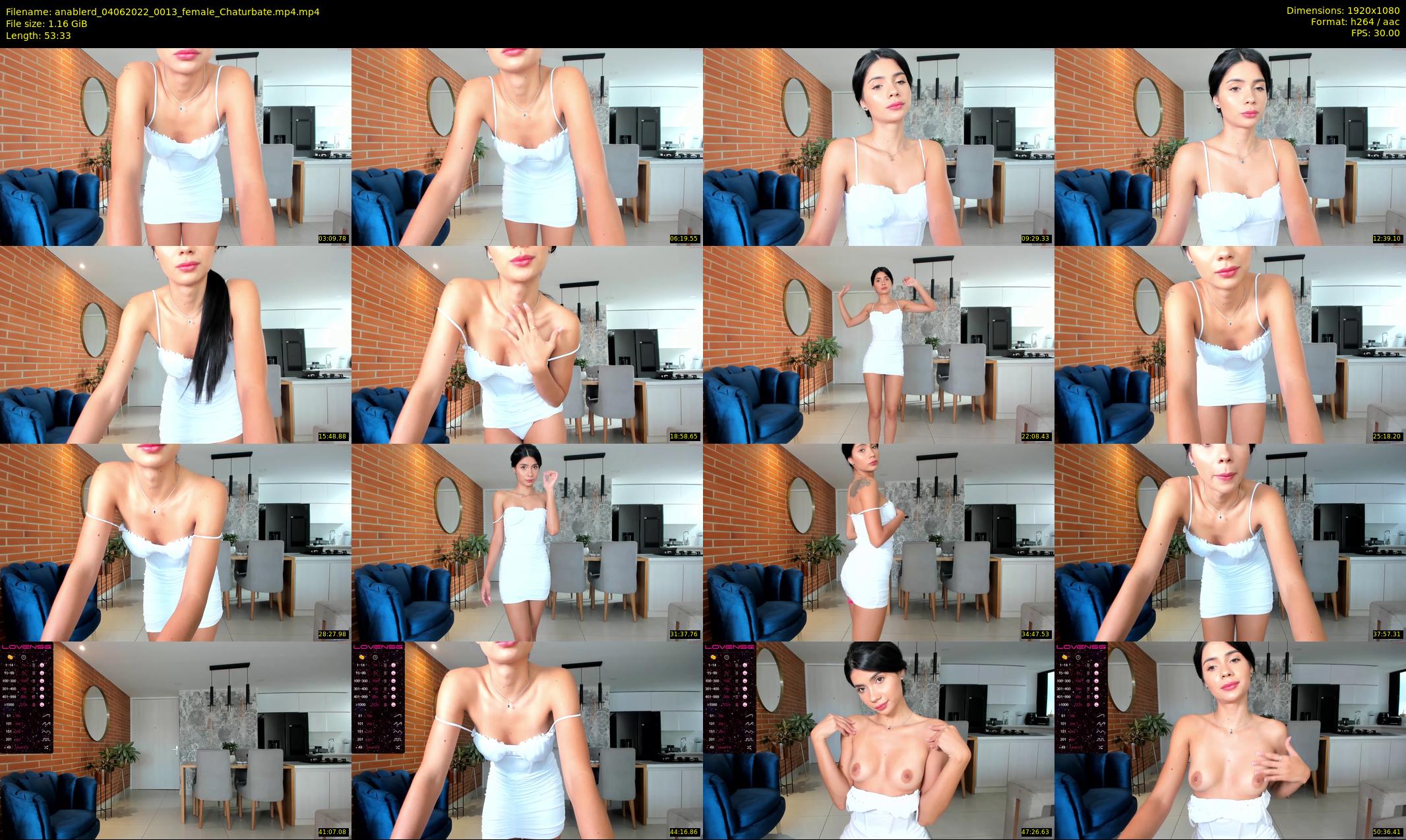 anablerd — 54 minute Chaturbate female cam show recording, 1080p, Jun 4, 2022