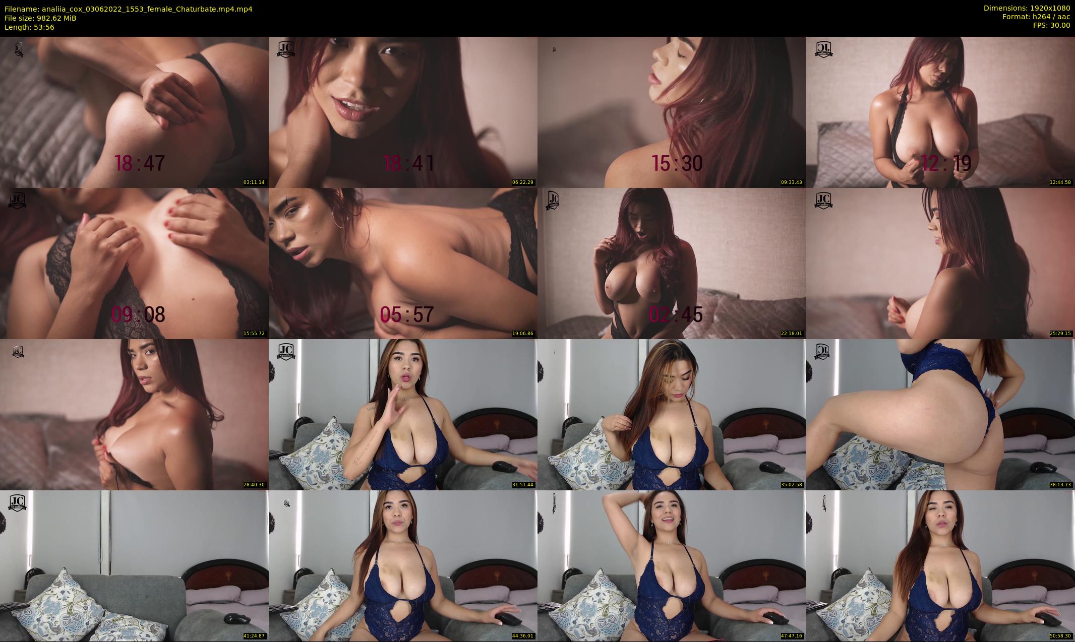 analiia_cox — 54 minute Chaturbate female cam show recording, 1080p, Jun 3, 2022
