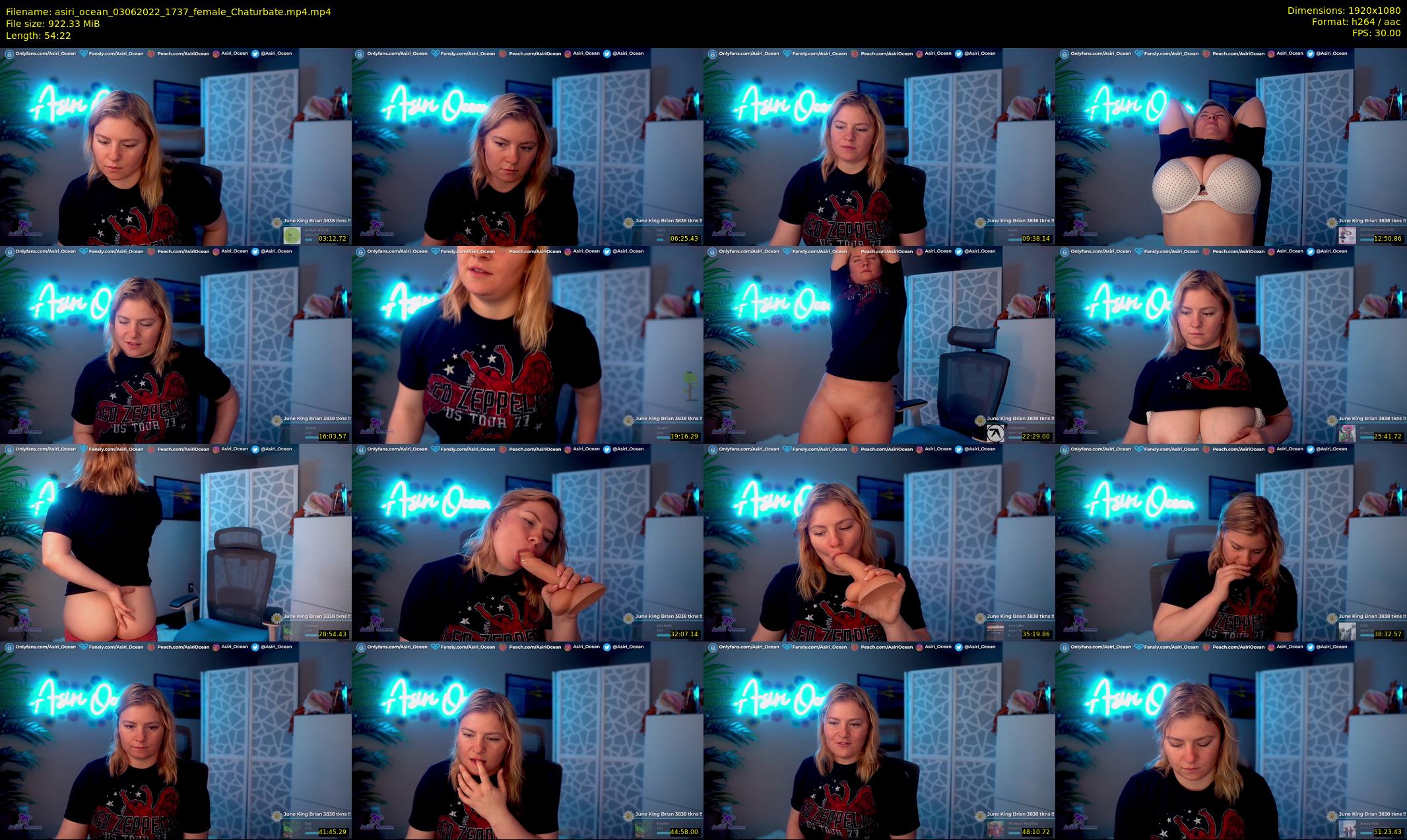 asiri_ocean — 55 minute Chaturbate female cam show recording, 1080p, Jun 3, 2022