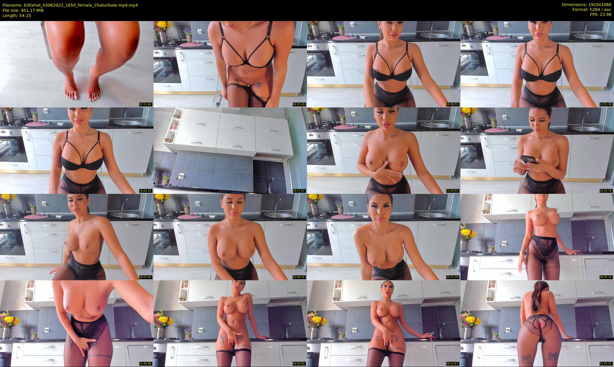 b3llahot — 55 minute Chaturbate female cam show recording, 1080p, Jun 3, 2022