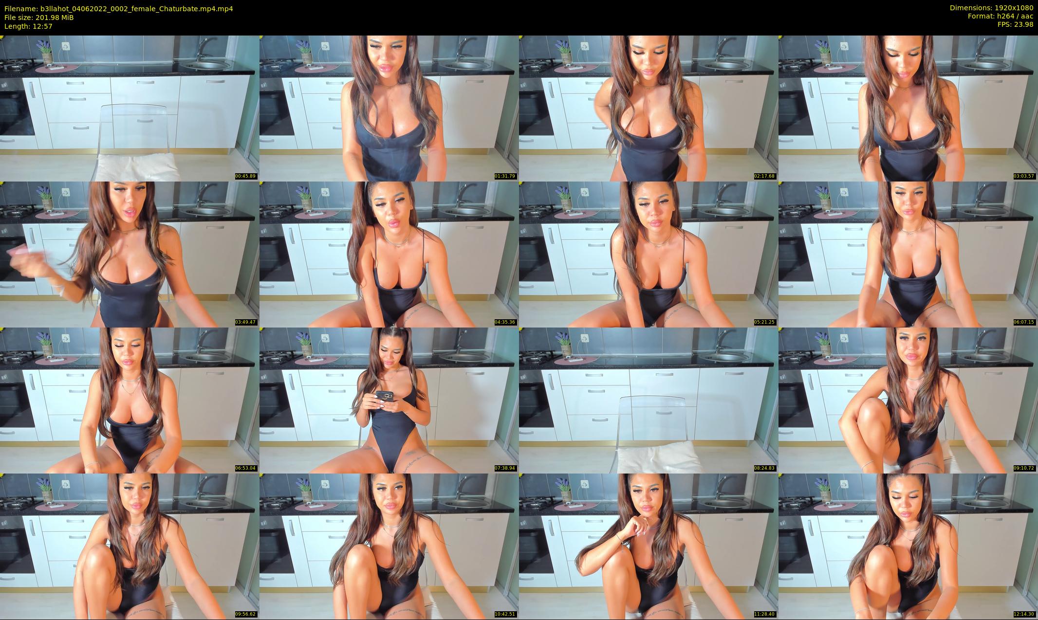 b3llahot — 13 minute Chaturbate female cam show recording, 1080p, Jun 4, 2022