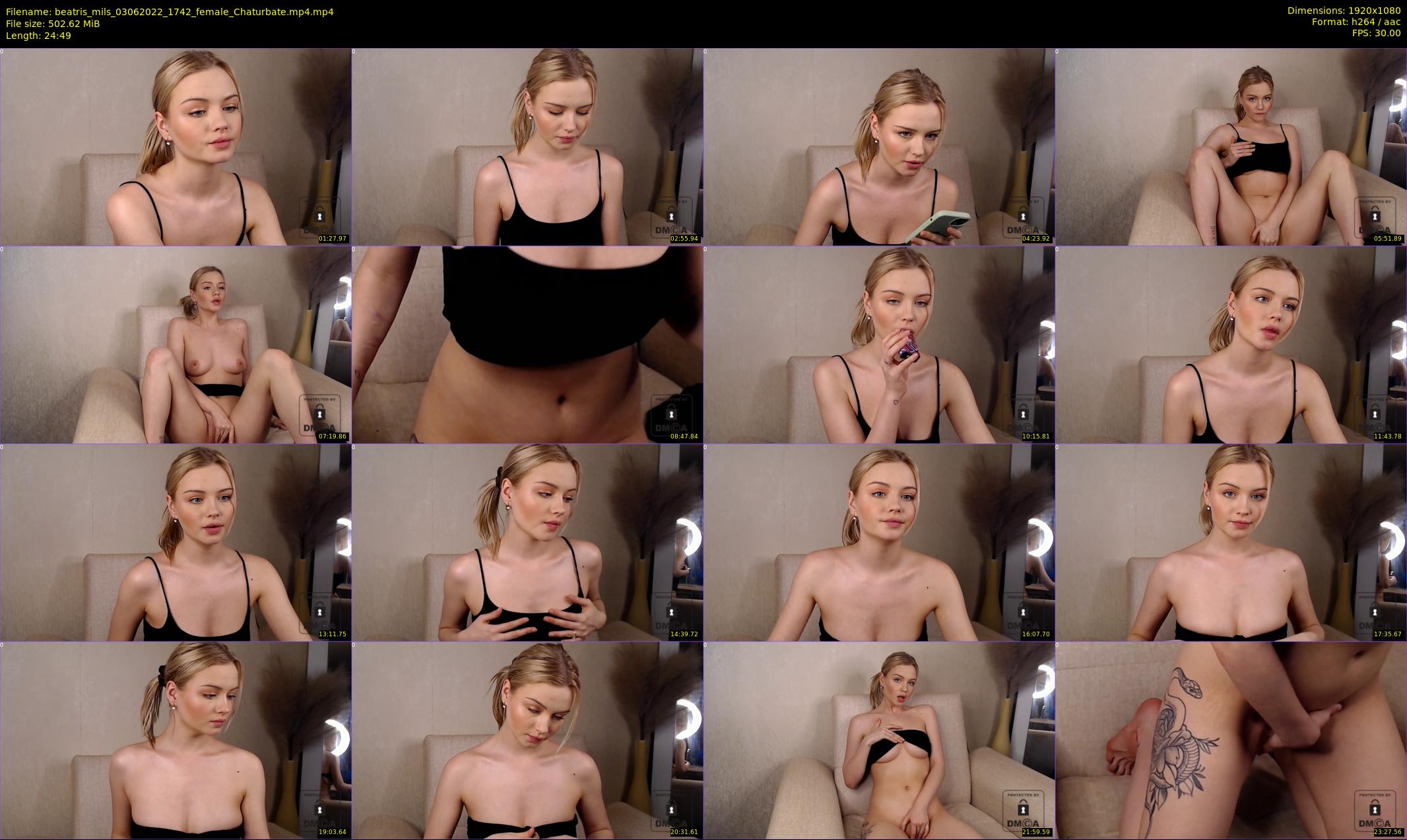 beatris_mils — 25 minute Chaturbate female cam show recording, 1080p, Jun 3, 2022