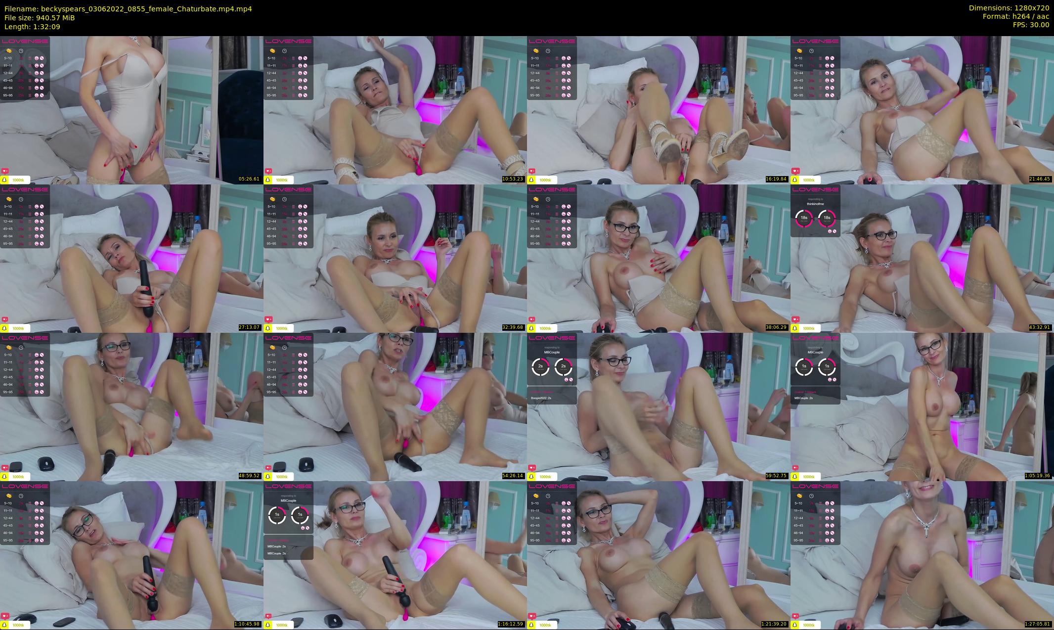 beckyspears — 93 minute Chaturbate female cam show recording, 720p, Jun 3, 2022