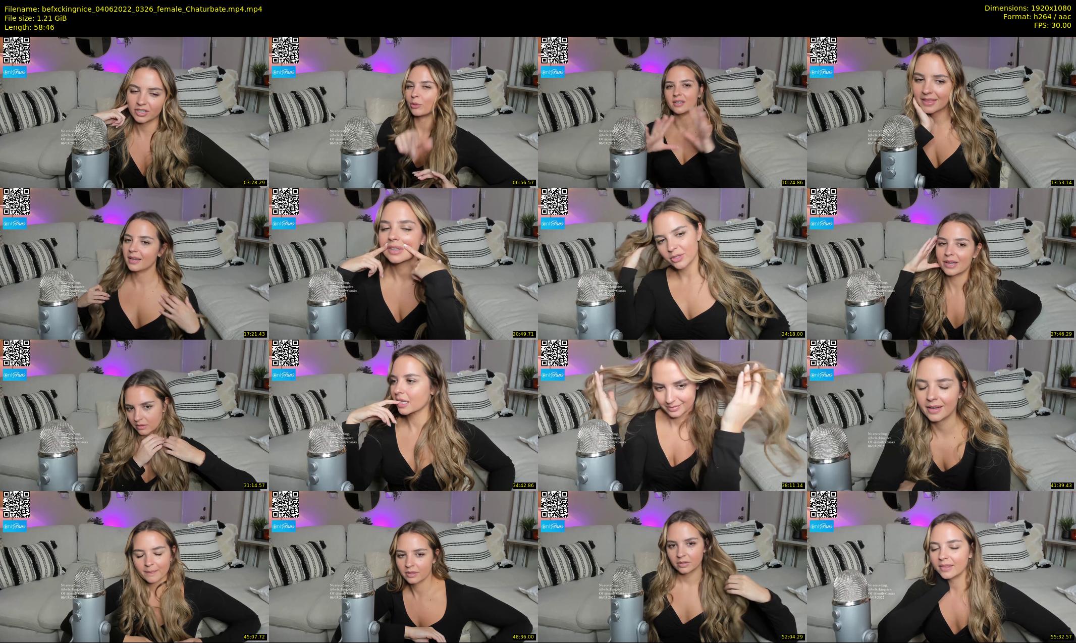 befxckingnice — 59 minute Chaturbate female cam show recording, 1080p, Jun 4, 2022