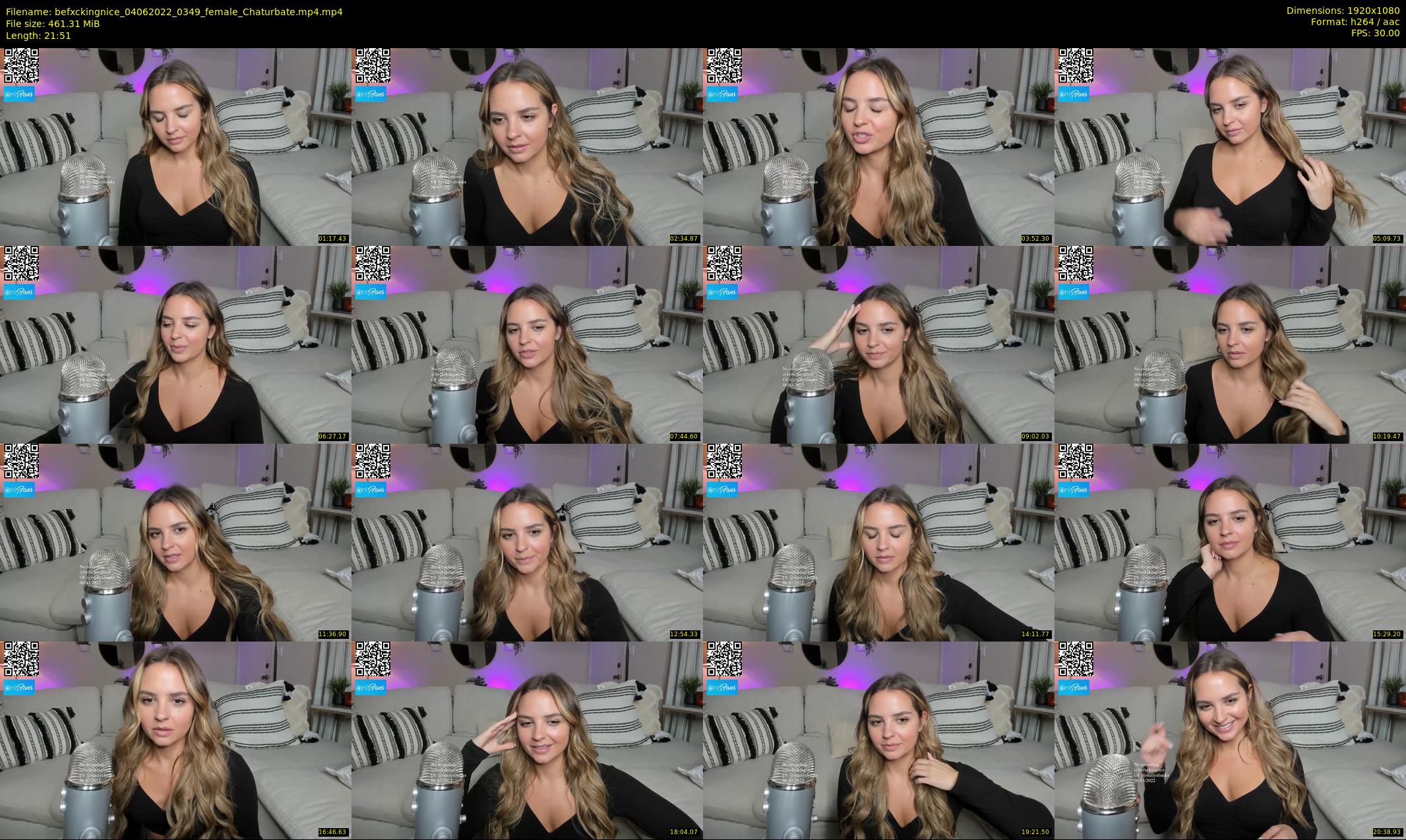 befxckingnice — 22 minute Chaturbate female cam show recording, 1080p, Jun 4, 2022
