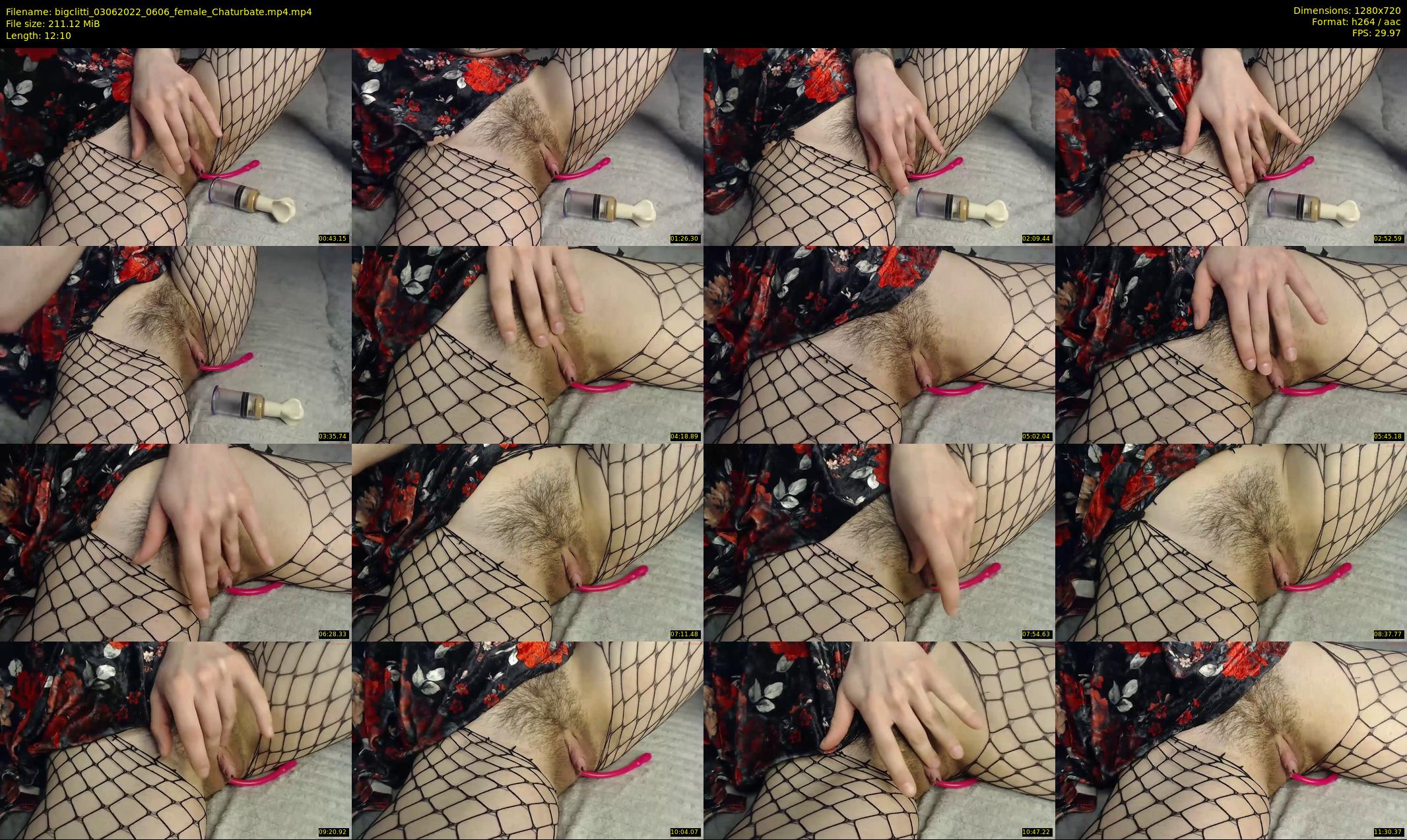bigclitti — 13 minute Chaturbate female cam show recording, 720p, Jun 3, 2022