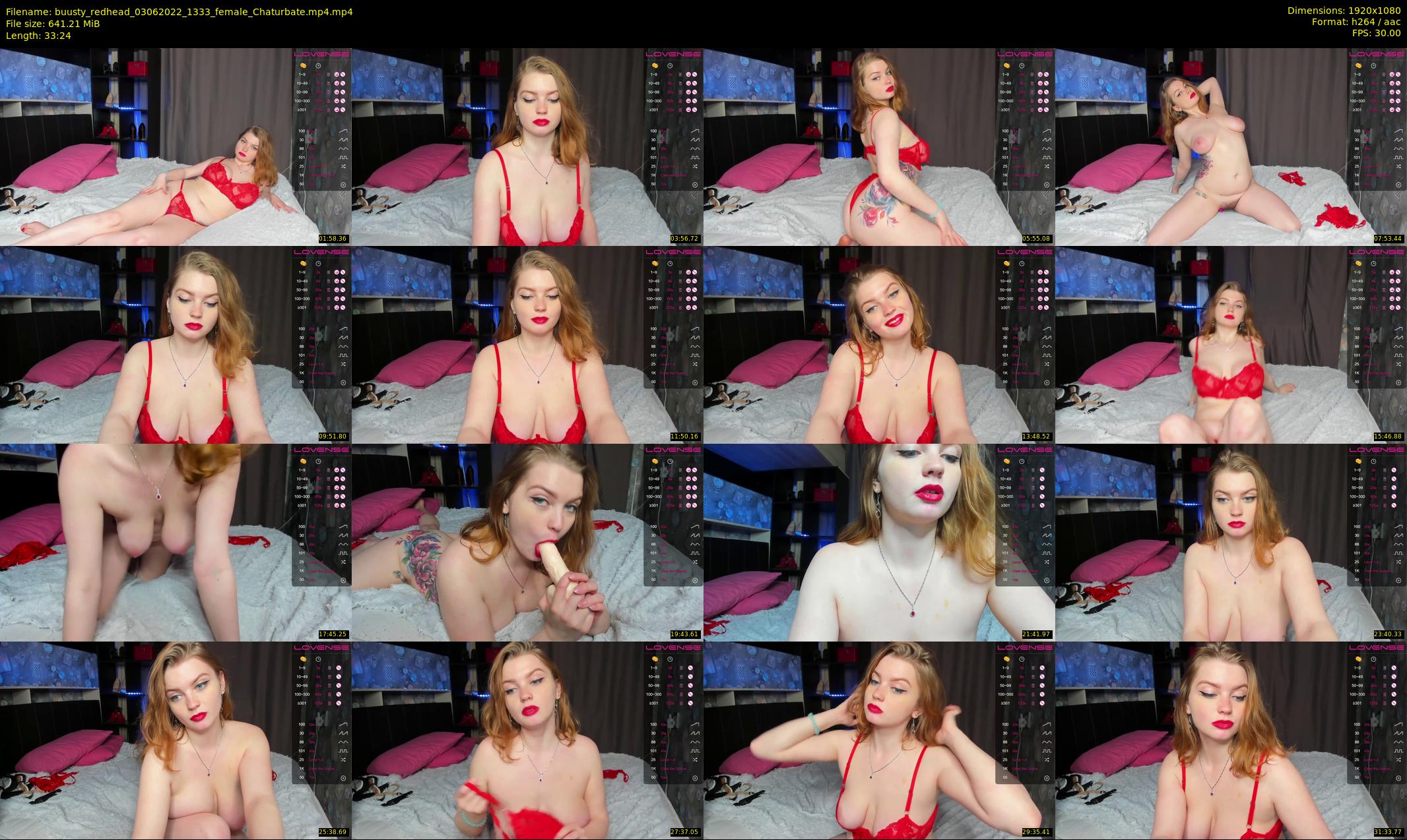 buusty_redhead — 34 minute Chaturbate female cam show recording, 1080p, Jun 3, 2022
